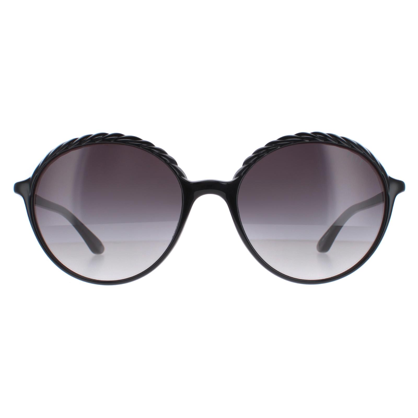 Black Elle Black Round Black Grey Gradient 14919, Image 1 of 4