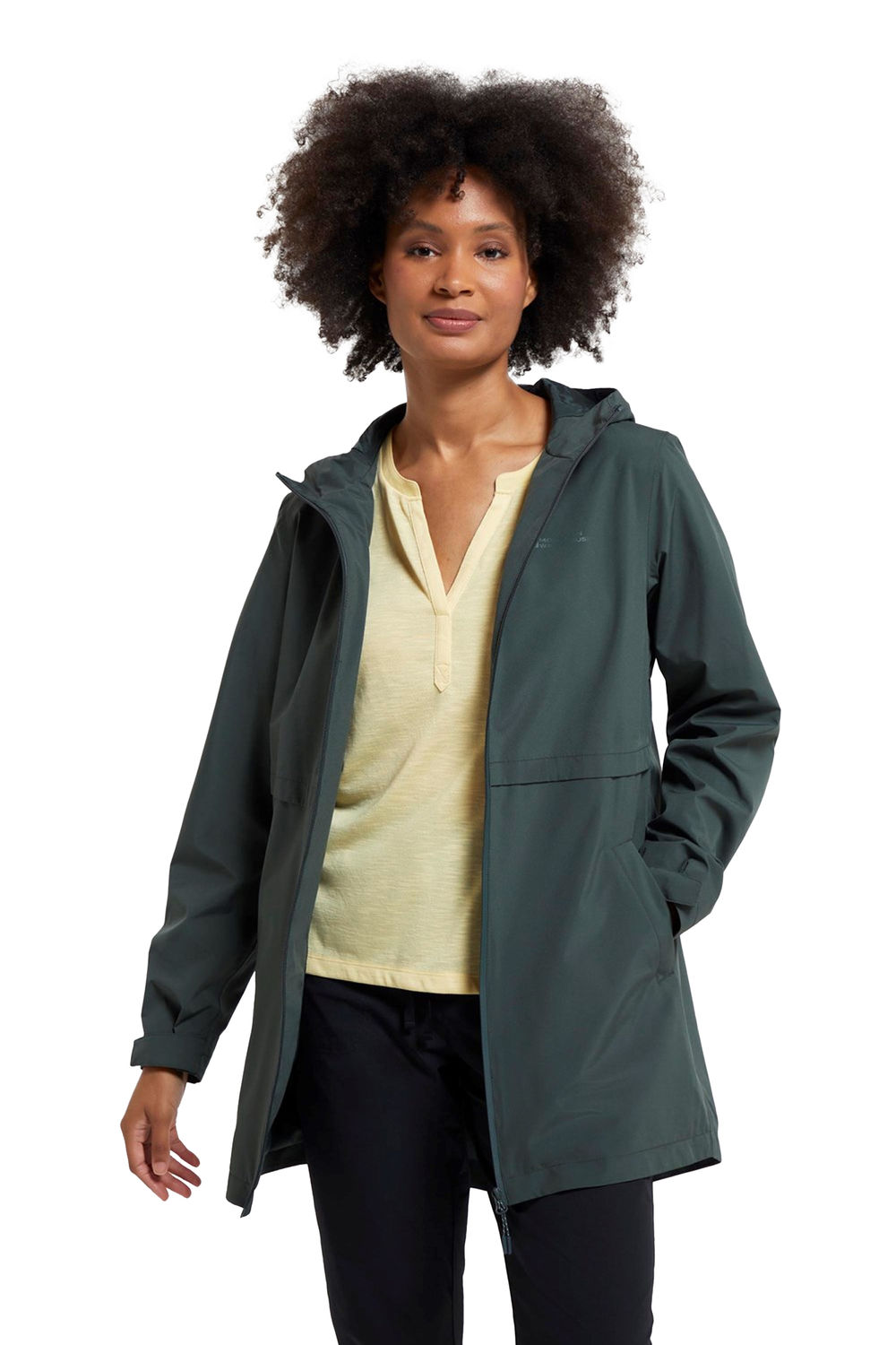 Khaki Mountain Warehouse Khaki Hilltop II Waterproof Jacket, Image 6 of 6