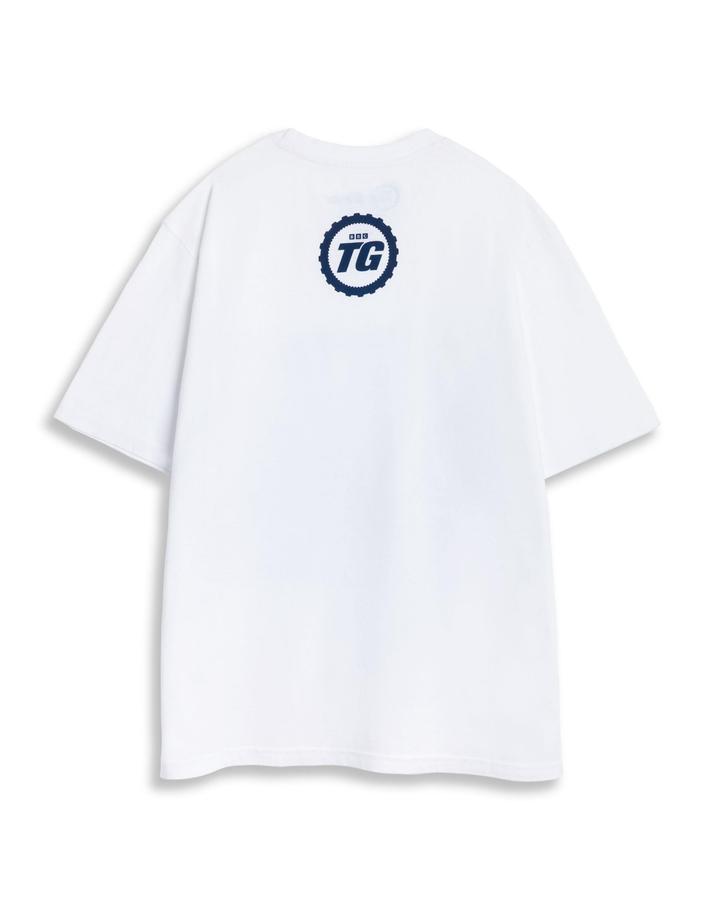 Off White Top Gear Graphic T-Shirt, Image 2 of 6