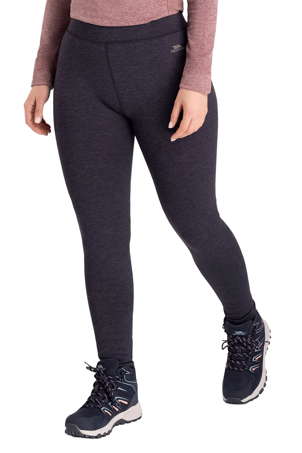 Navy Fuzzy Sherpa Leggings, Image 3 of 5