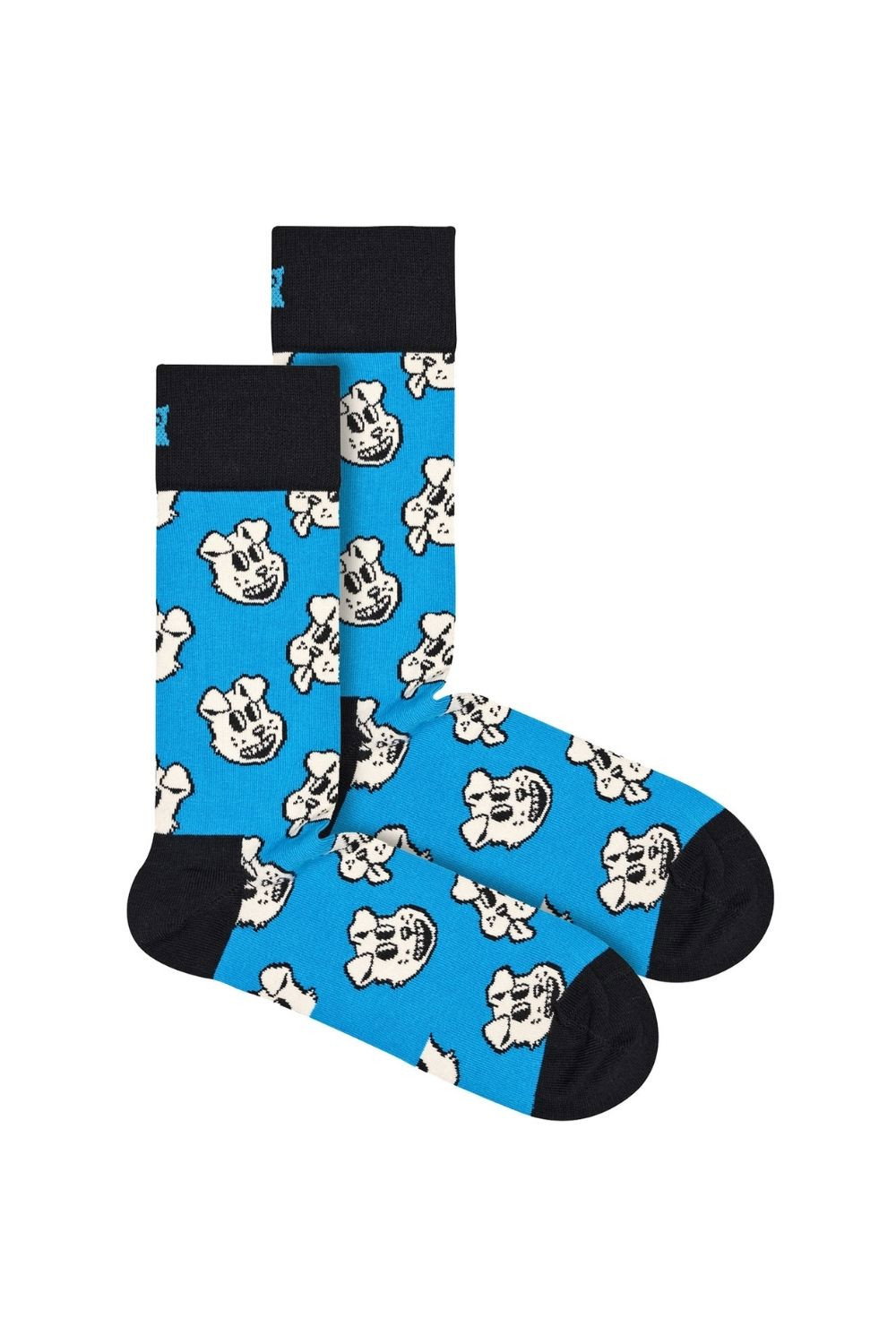 Blue 1 Pack & Cotton Blue Doggo Design Socks, Image 1 of 4