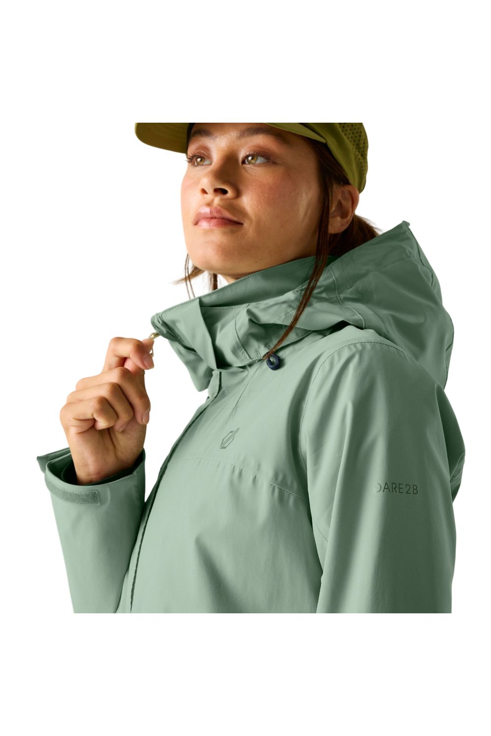 Pale Green Switch Up III Waterproof Jacket, Image 4 of 4