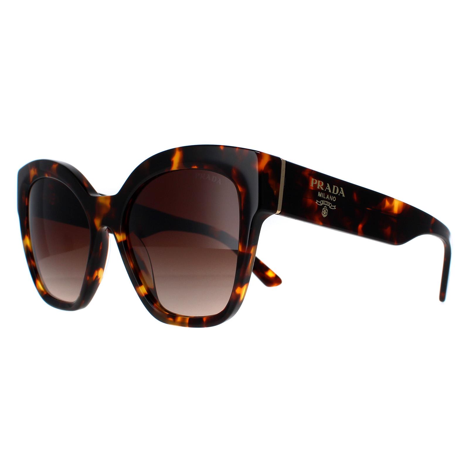 Brown Prada Brown Square Honey Tortoise Brown Gradient PR17ZS, Image 2 of 6