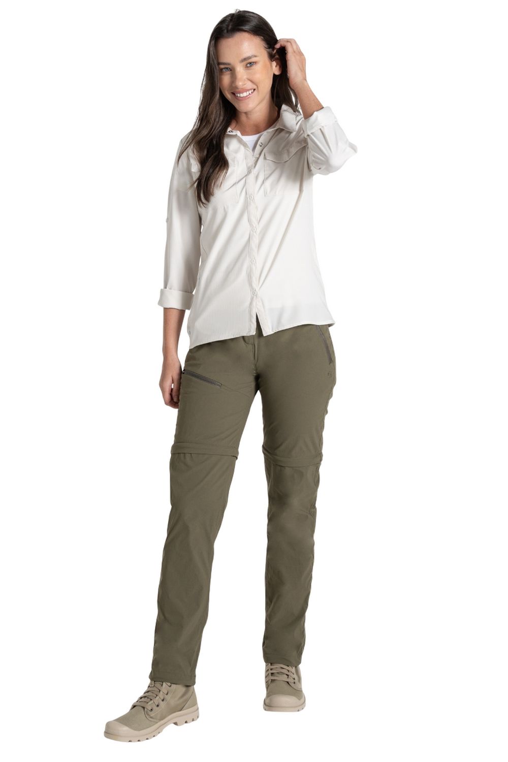 Olive Pro III Nosilife Convertible Trousers, Image 4 of 4