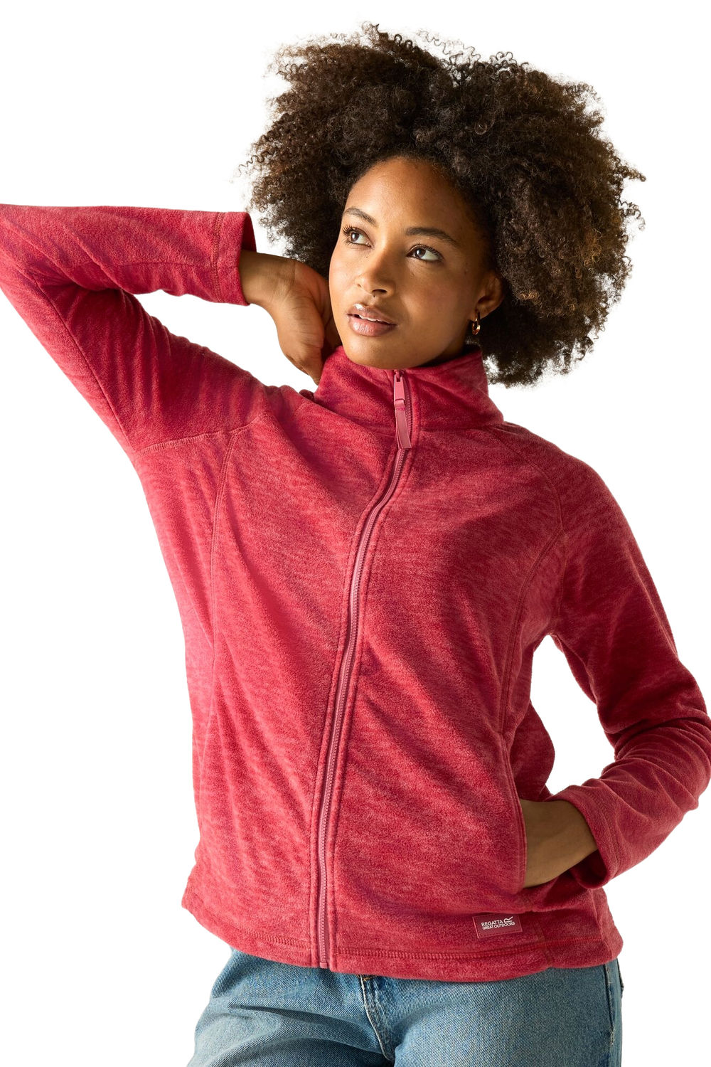 Rose Mayse Full Zip Fleece Jacket, Image 4 of 4
