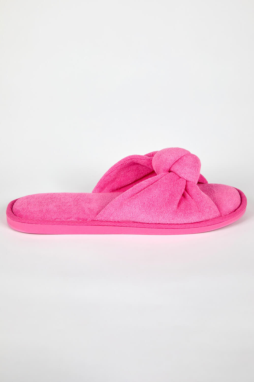Towelling Knot Slipper, Image 3 of 4