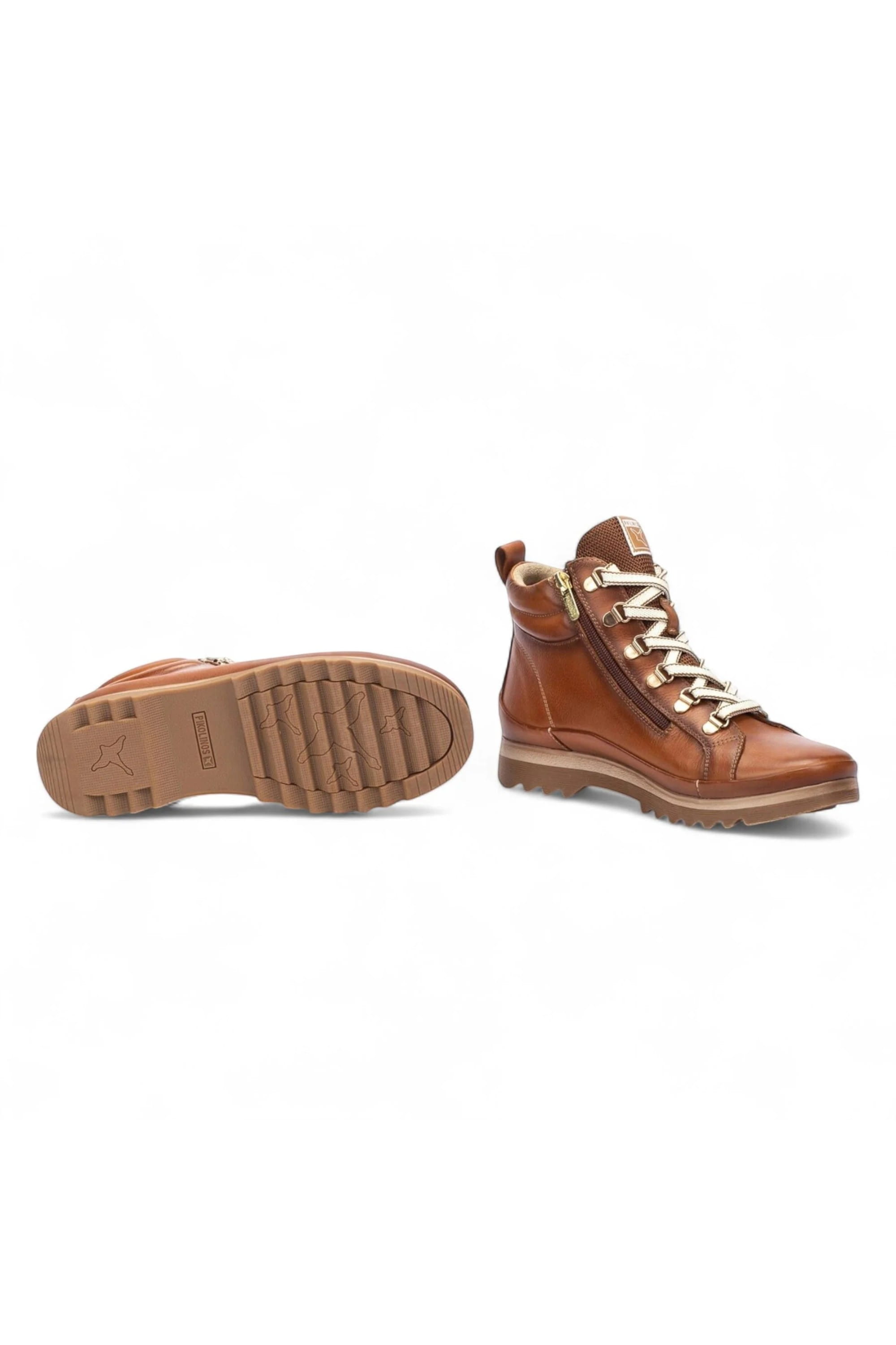 Brown Women’s Ankle Trainers Boots-W3W-8564, Image 8 of 8