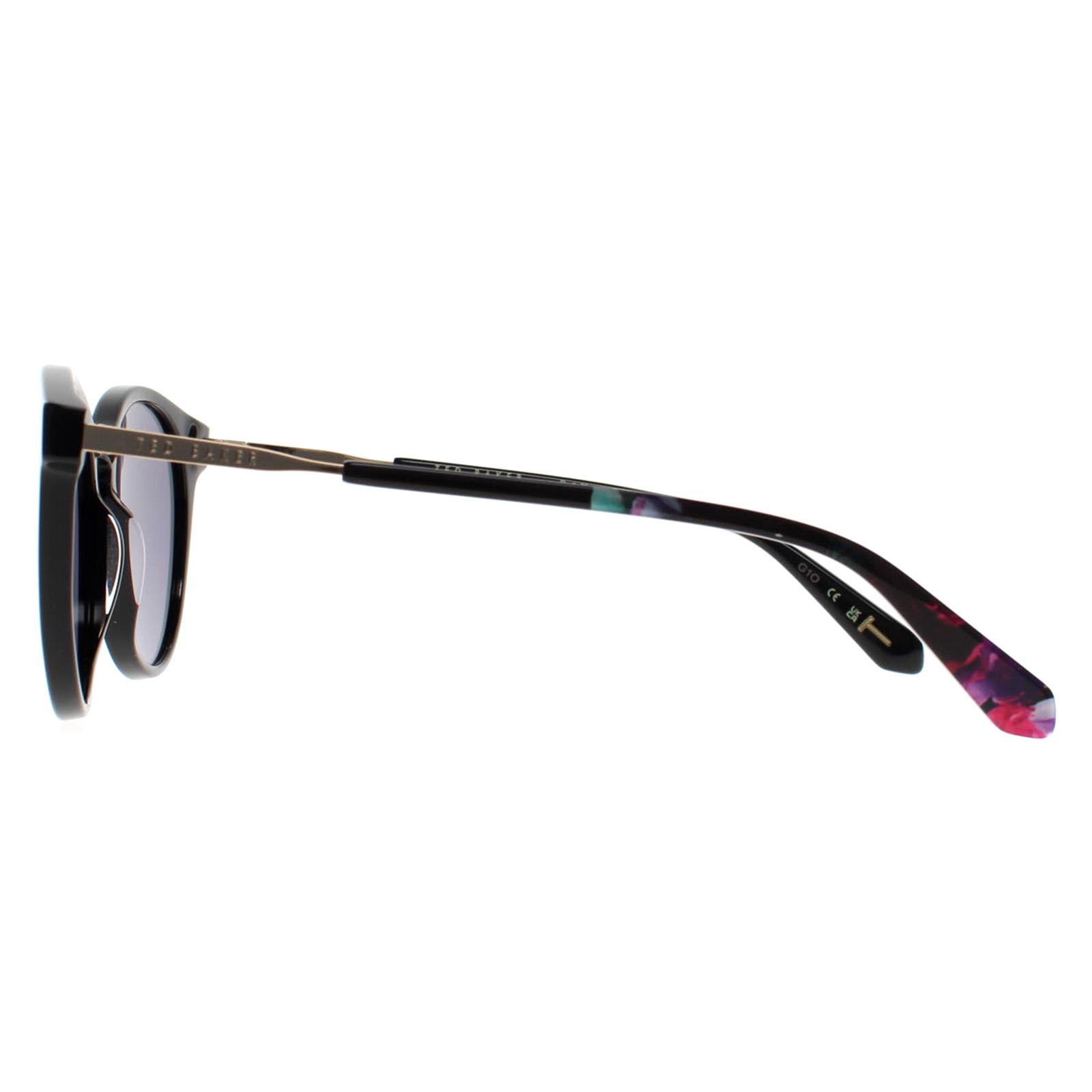 Black Ted Baker Black Round Black Grey TB1746 Oria, Image 3 of 4