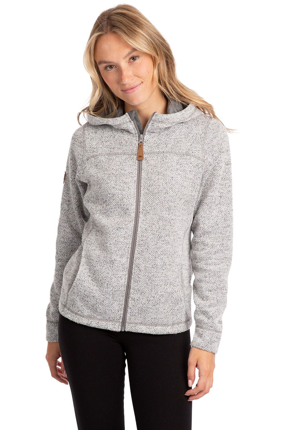 Grey Reserve Hooded Fleece, Image 4 of 6
