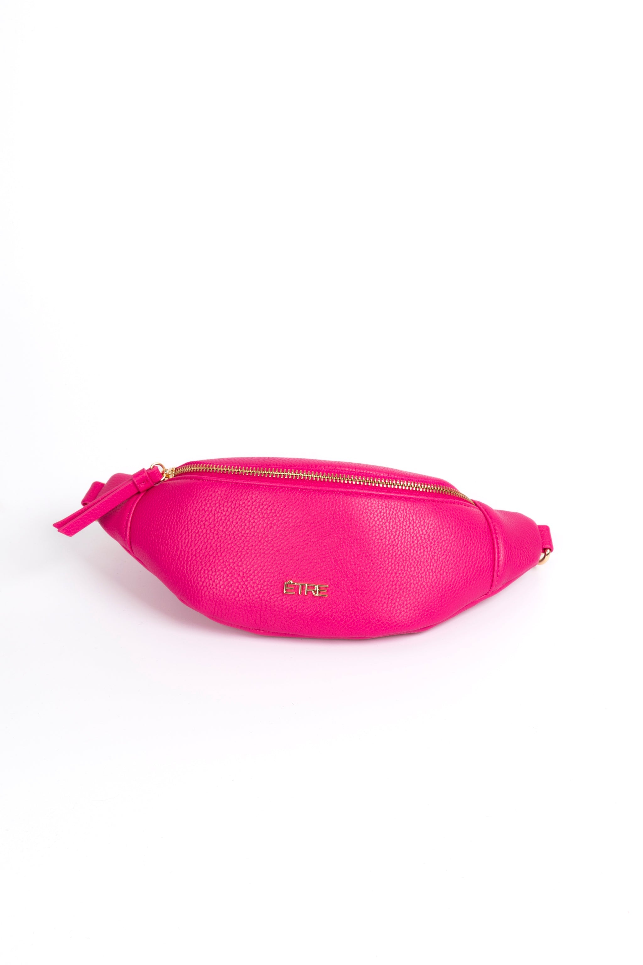 Pink Faux Leather Bum Bag