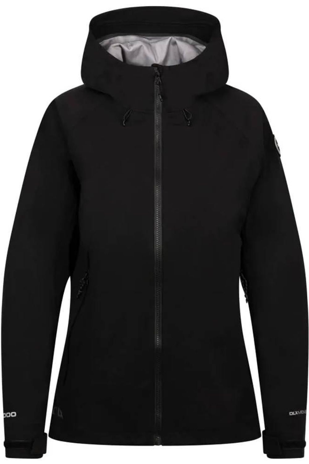 Black Justine DLX Waterproof Jacket, Image 1 of 2