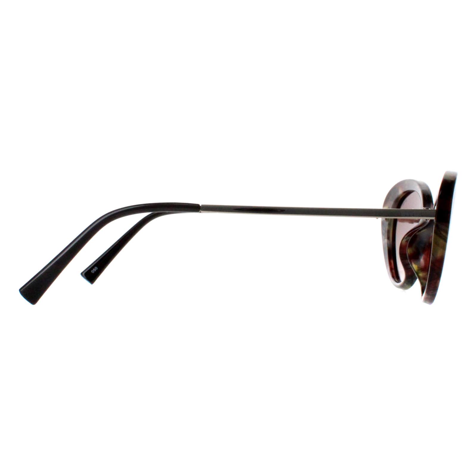 Brown Invu Brown Oval Cloud Brown Sage Tortoise Brown Polarized B2108, Image 4 of 5