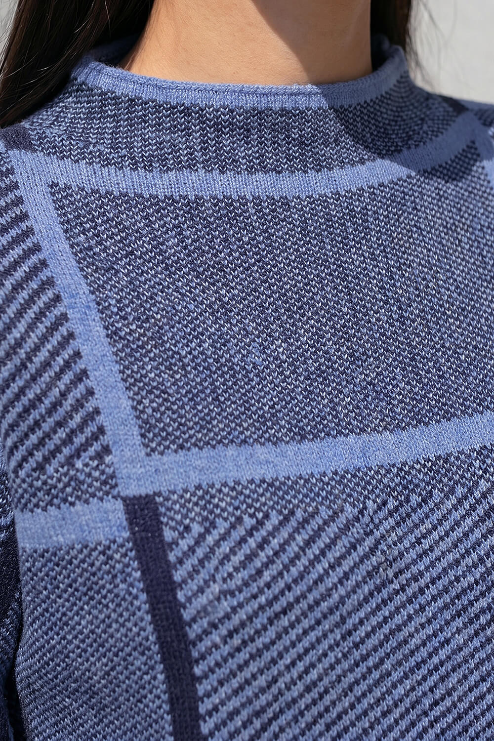 Check Short Sleeve Jumper, Image 5 of 4