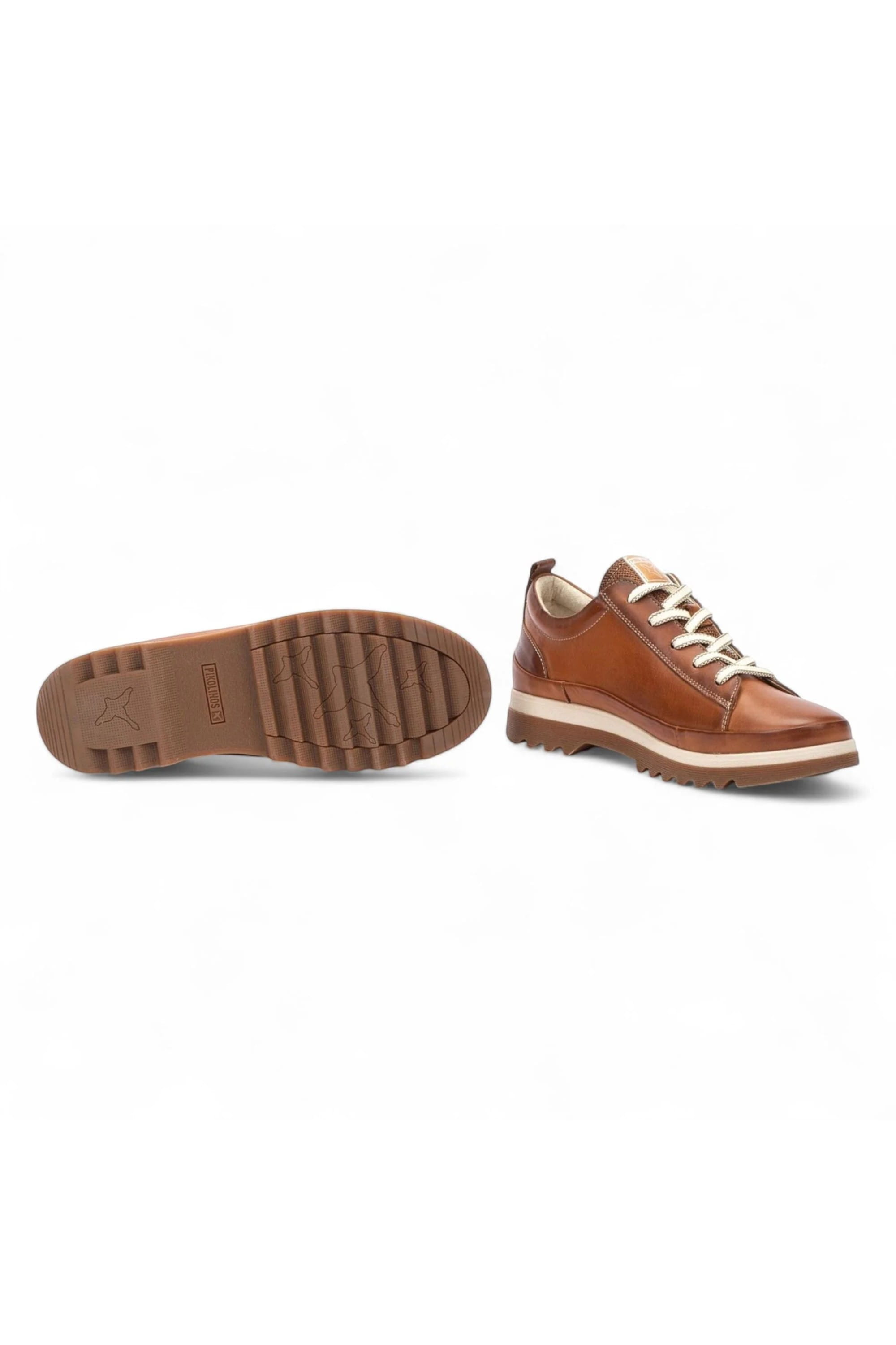 Brown Women’s Laces & Zipper Trainers-W3W-6979, Image 8 of 8
