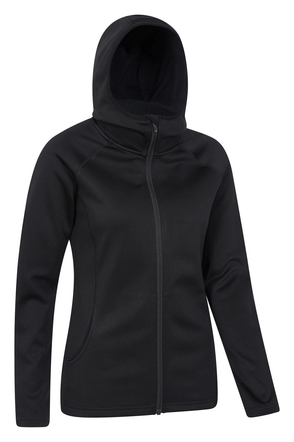 Black Dynamic Chakra IsoCool Full Zip Hoodie, Image 4 of 4