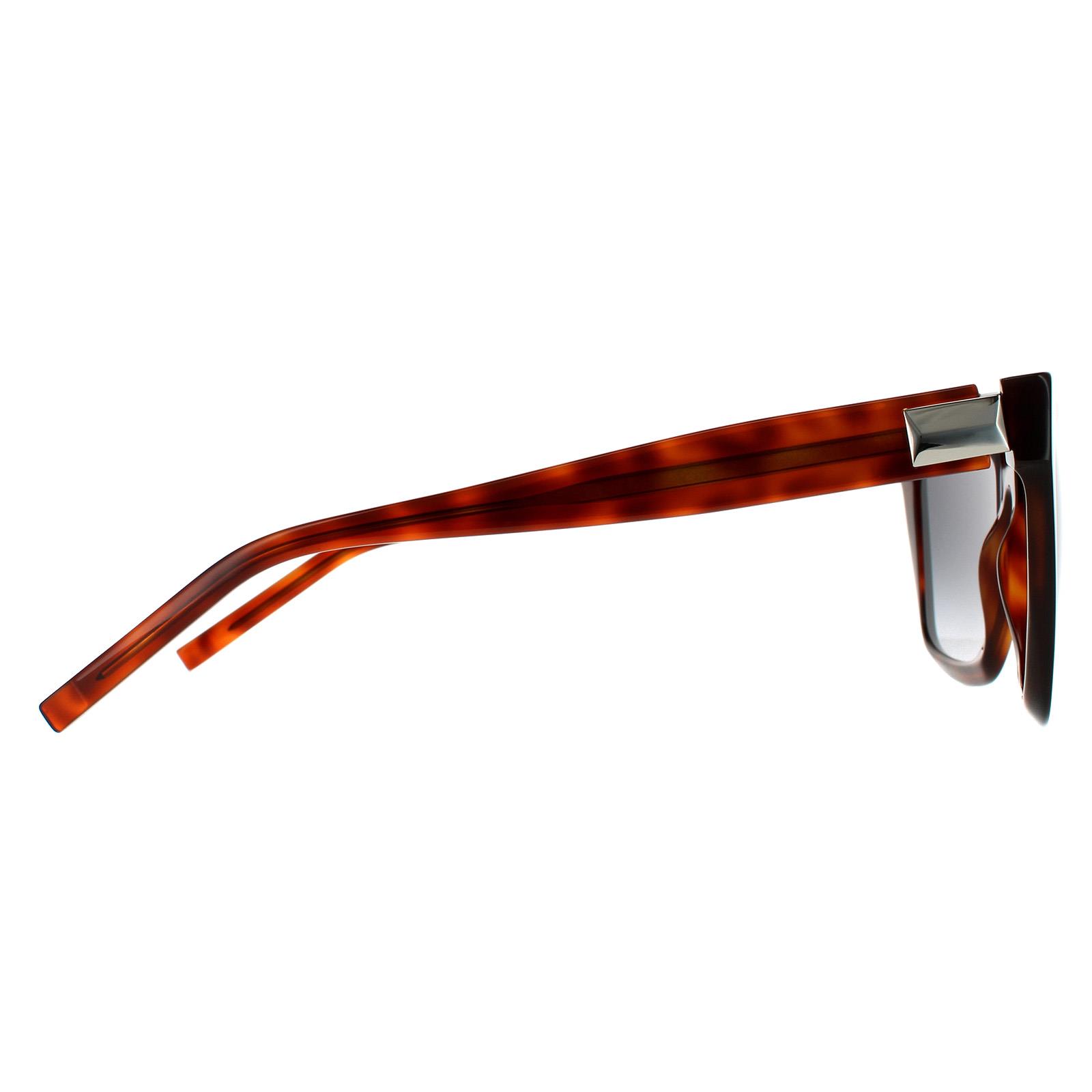 Brown Hugo Boss Brown Square Havana Dark Grey Gradient 90041091, Image 4 of 6