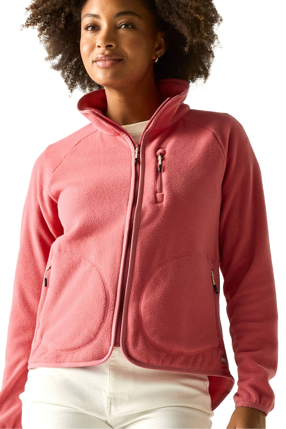 Rose Frankie Full Zip Fleece Jacket, Image 4 of 4