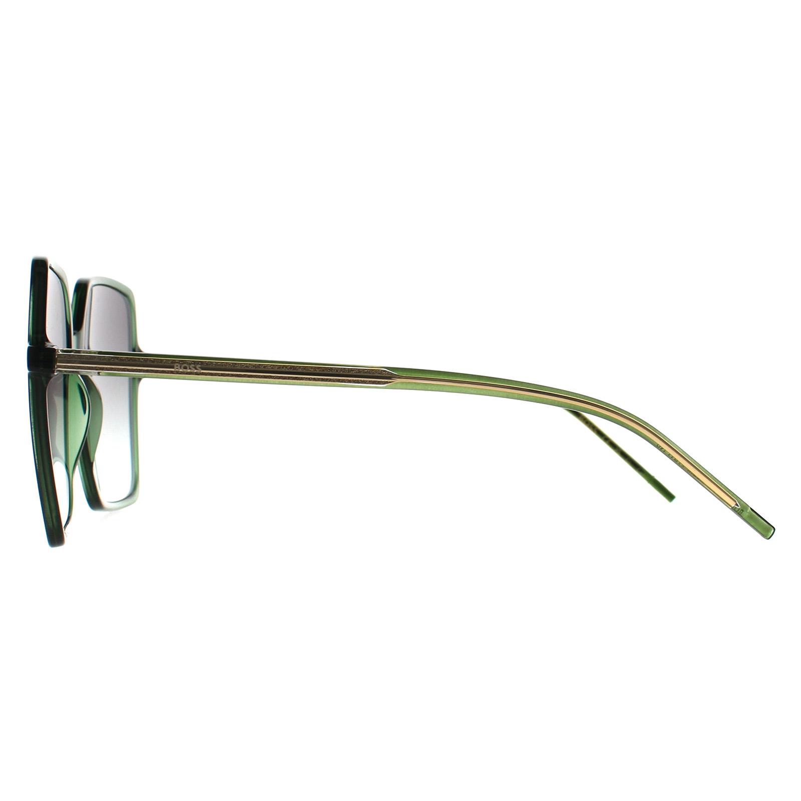 Green Hugo Boss Green Square Green Grey Gradient BOSS 1524/S, Image 3 of 3