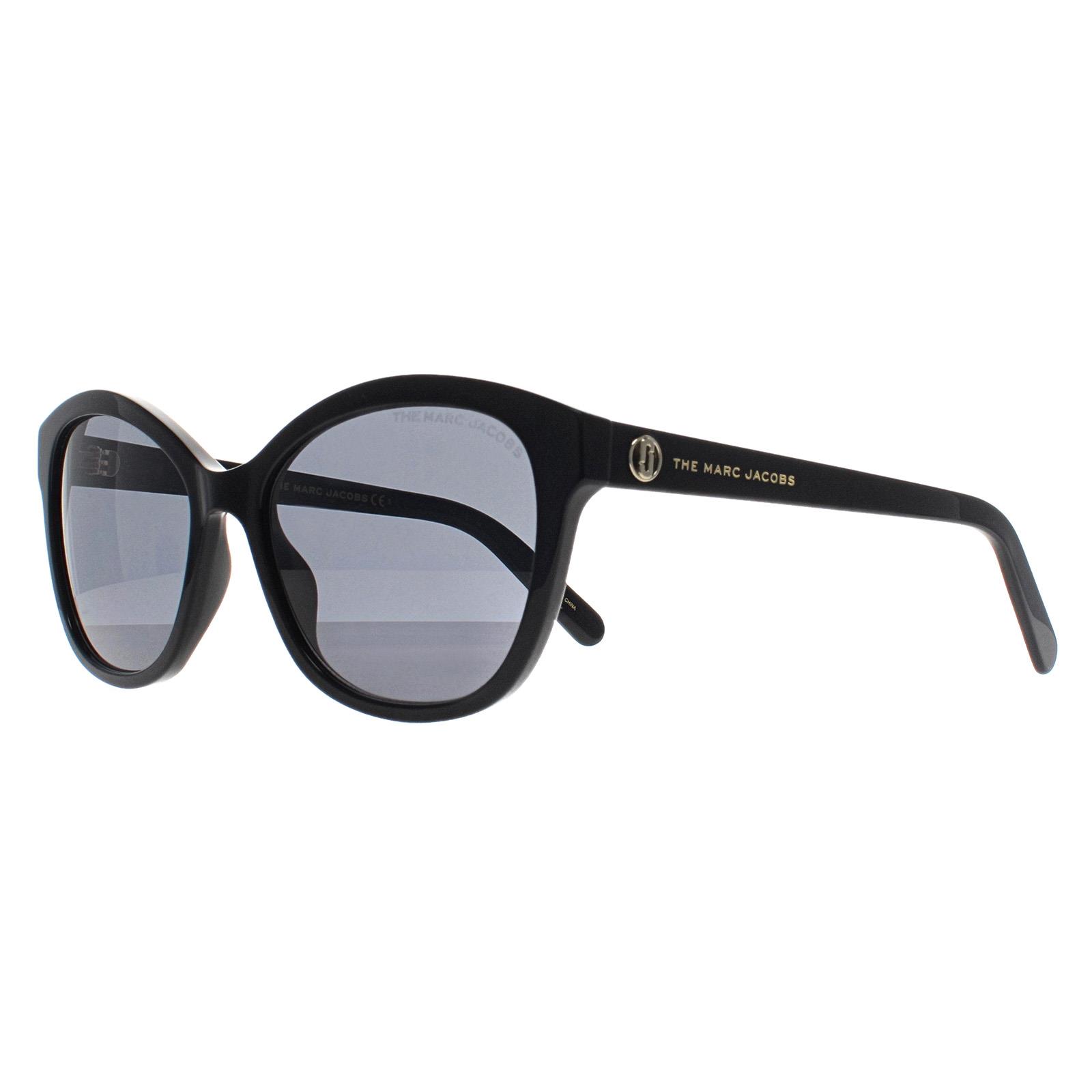 Black Marc Jacobs Black Cat Eye Black Gray MARC 554/S, Image 2 of 4