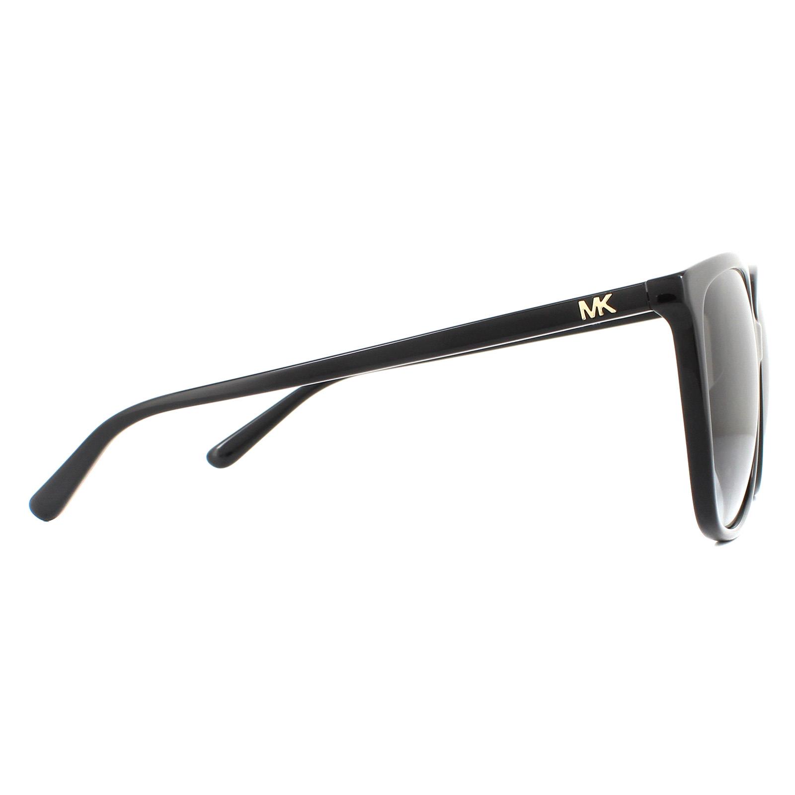 Square Black Dark Grey Gradient Sunglasses, Image 4 of 8