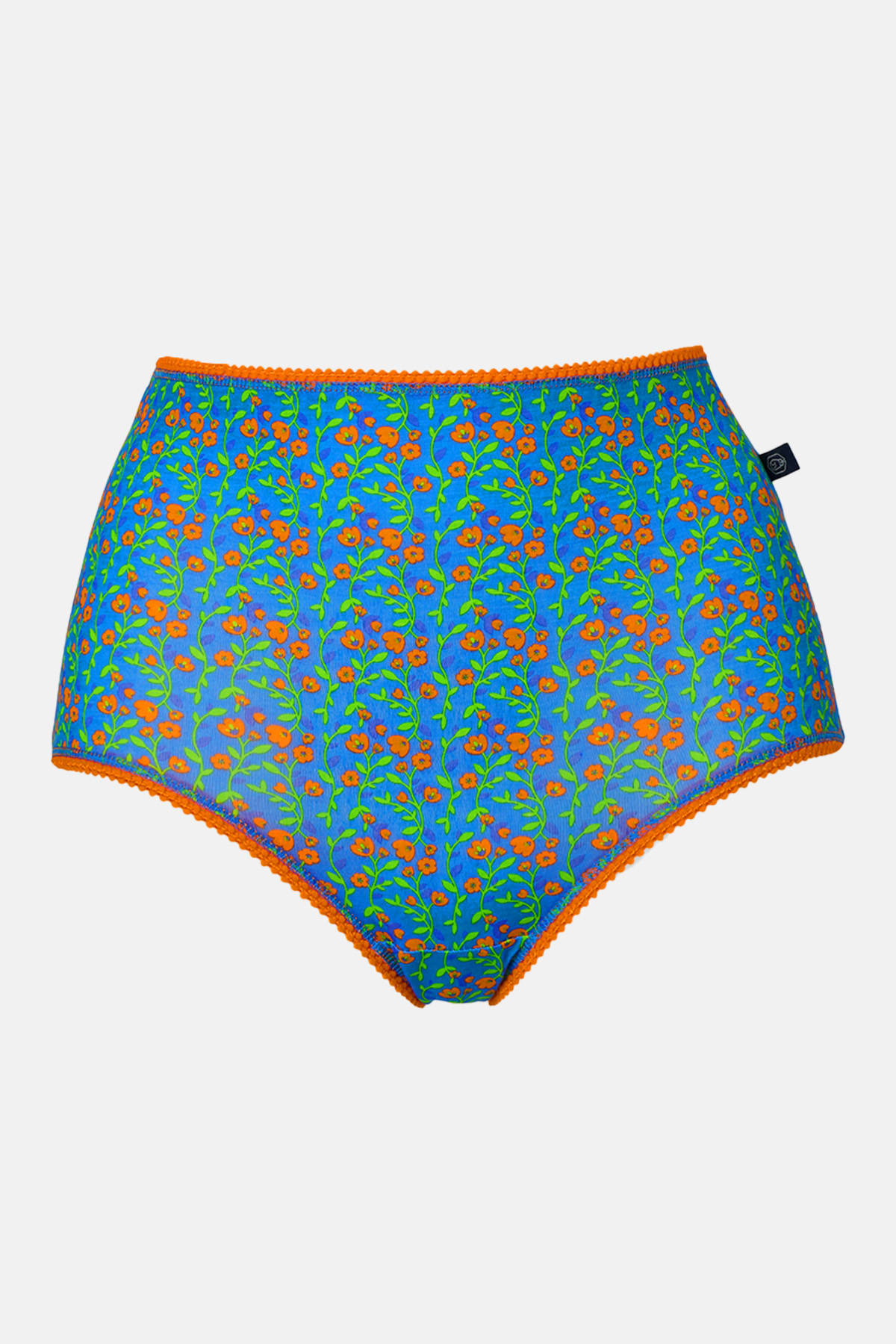 Multi Pack of Four "Boom Bloom!" Bamboo Full Briefs, Image 5 of 8