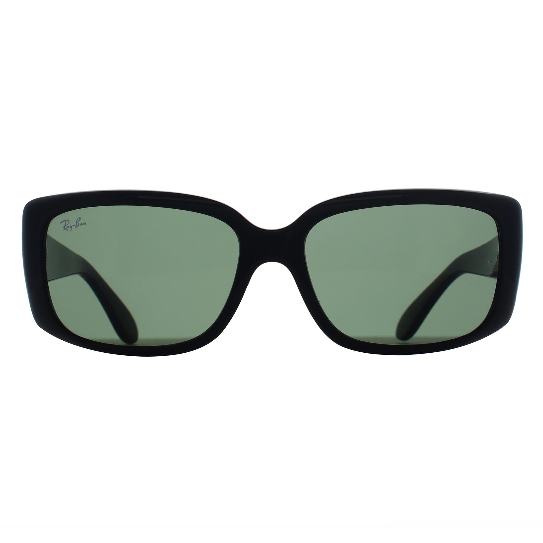 Black Ray-Ban Black Rectangle Black G-15 Green RB4389, Image 1 of 3