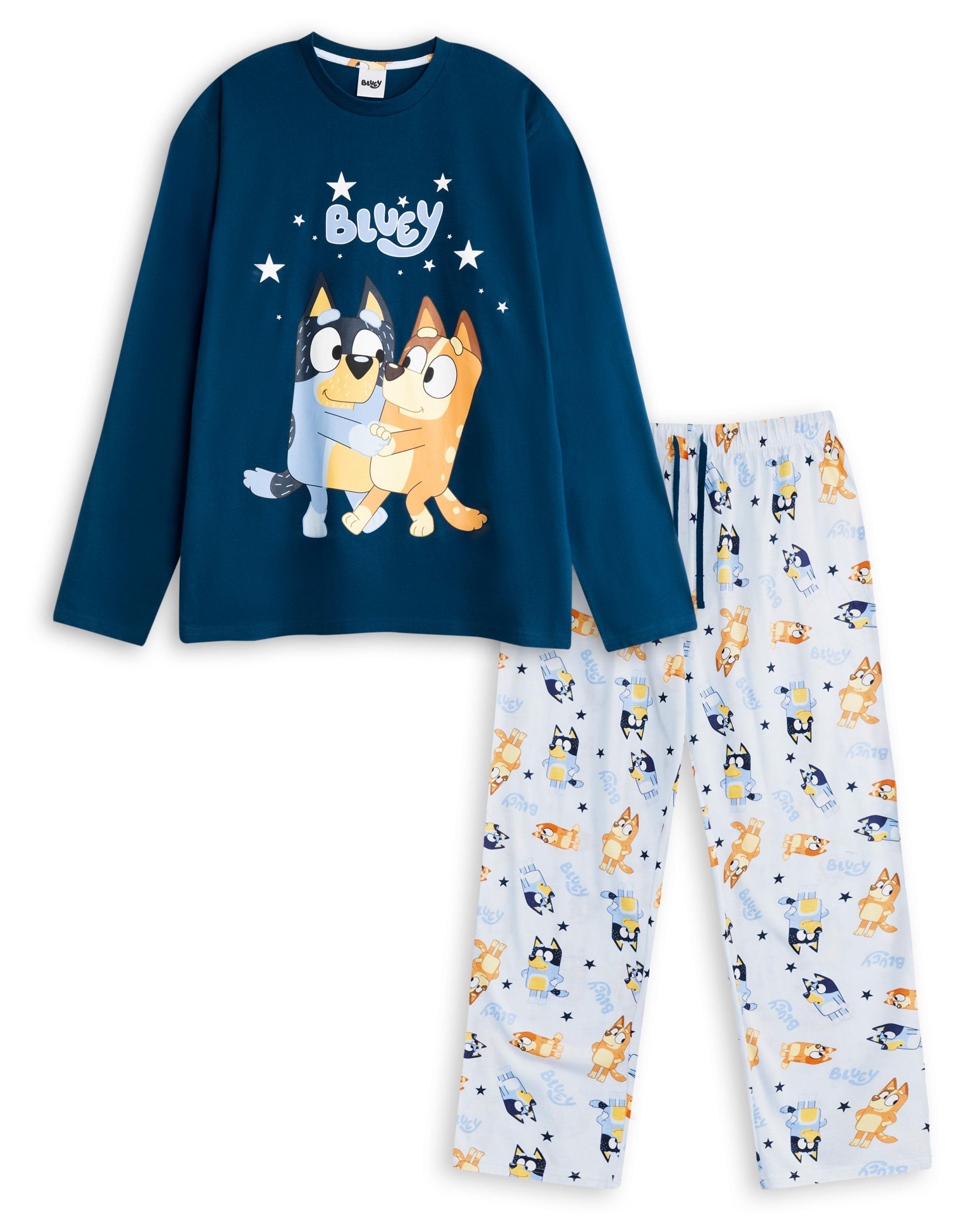 Multi Bluey Family Pyjama Set, Image 1 of 6