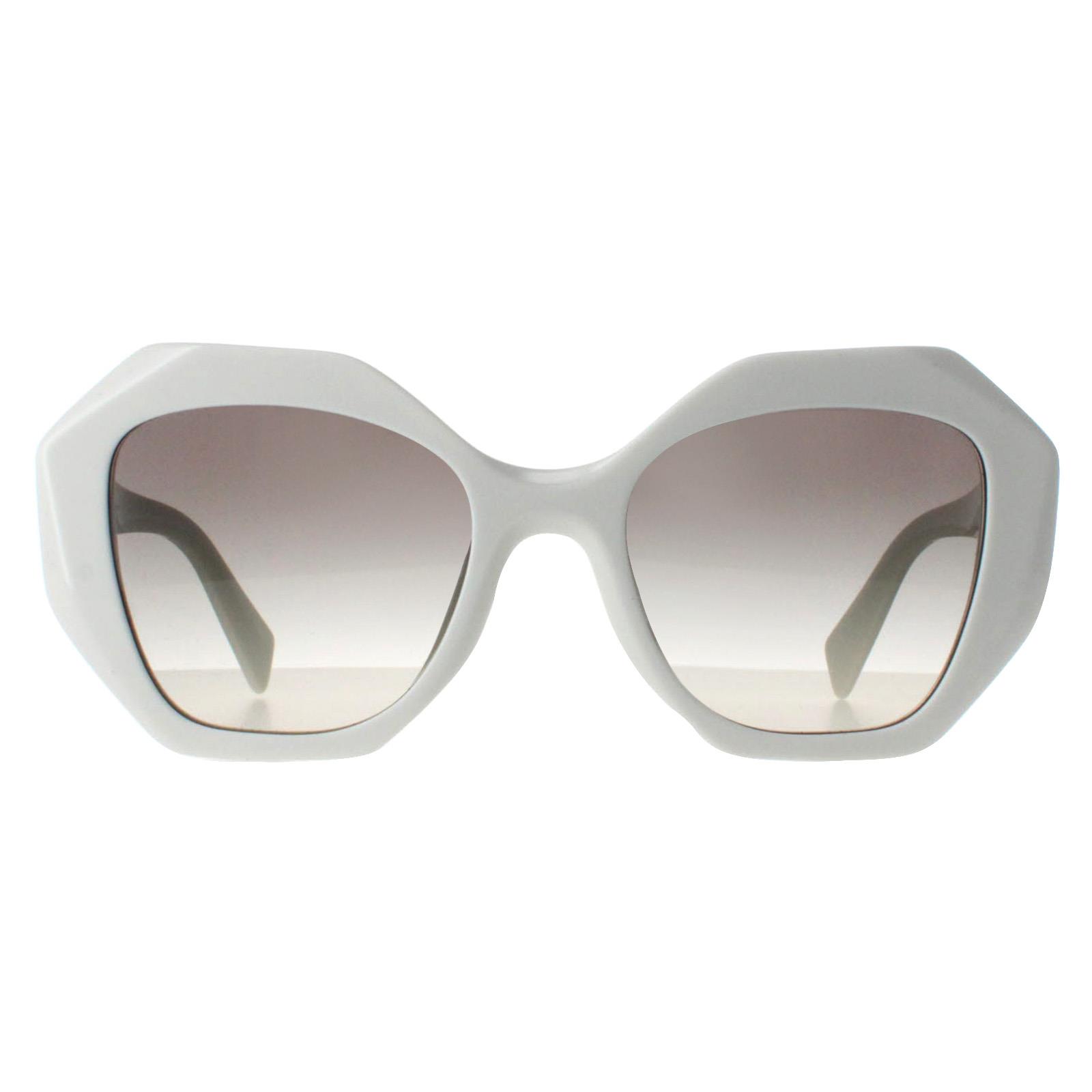 White Prada White Square Ivory Grey Gradient PR16WS, Image 1 of 4
