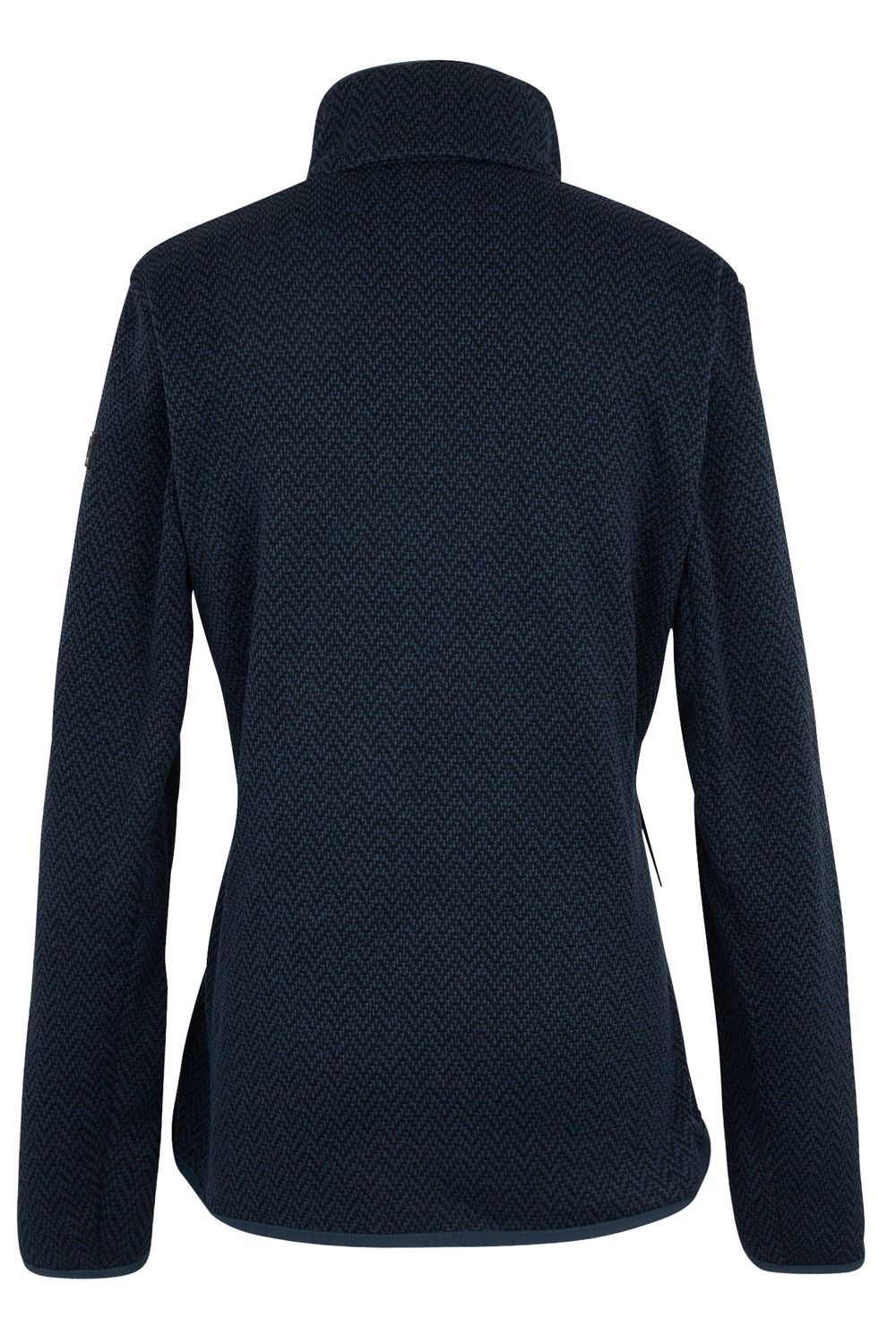 Navy Elzie Full Zip Fleece Jacket, Image 2 of 5