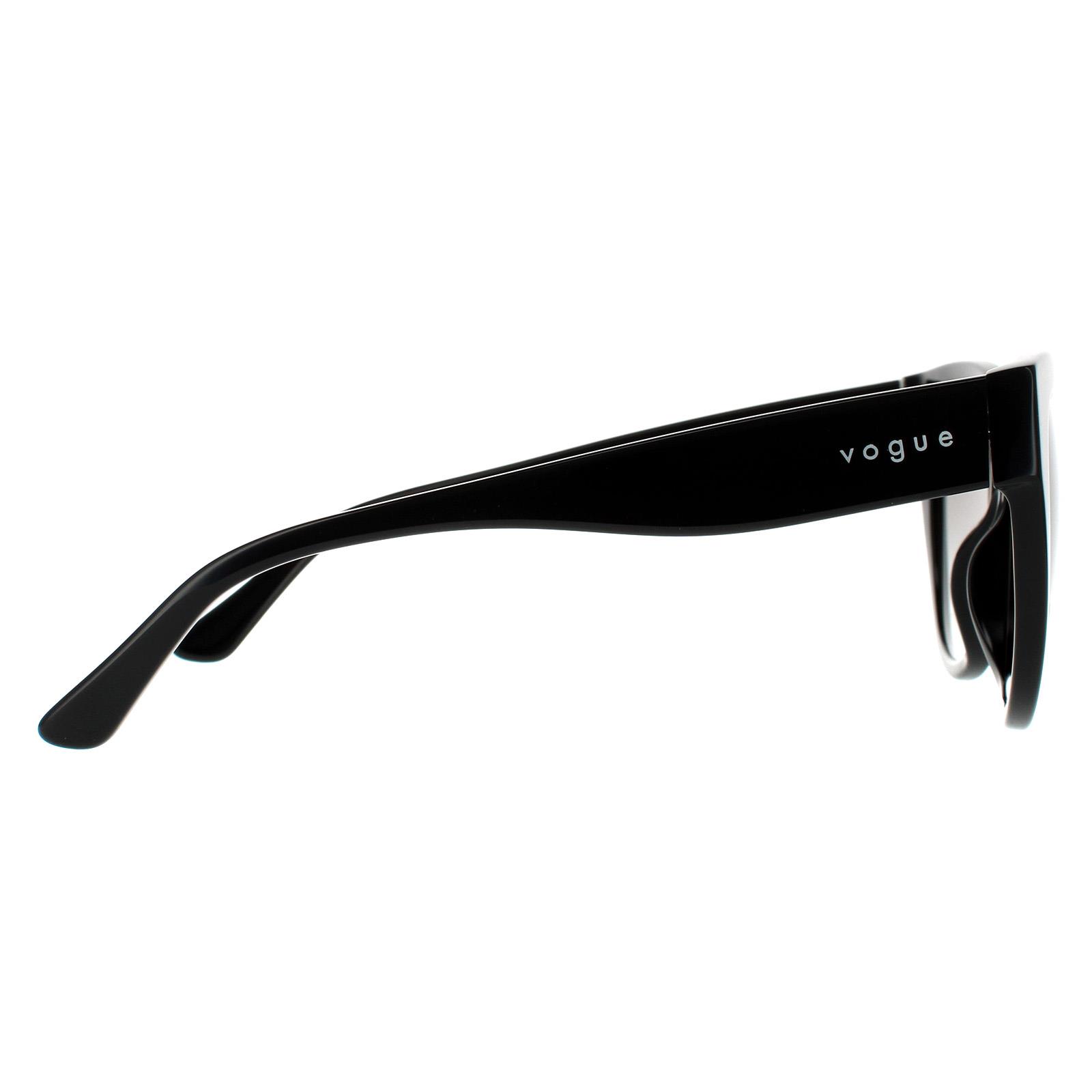 Brown Cat Eye Dark Havana Brown Gradient Sunglasses, Image 4 of 4
