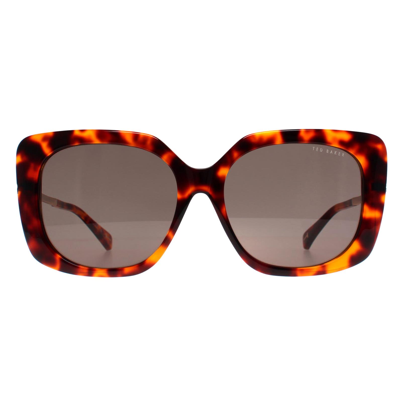 Brown Ted Baker Brown Square Tortoise Grey Green TB1732 Heather, Image 1 of 4