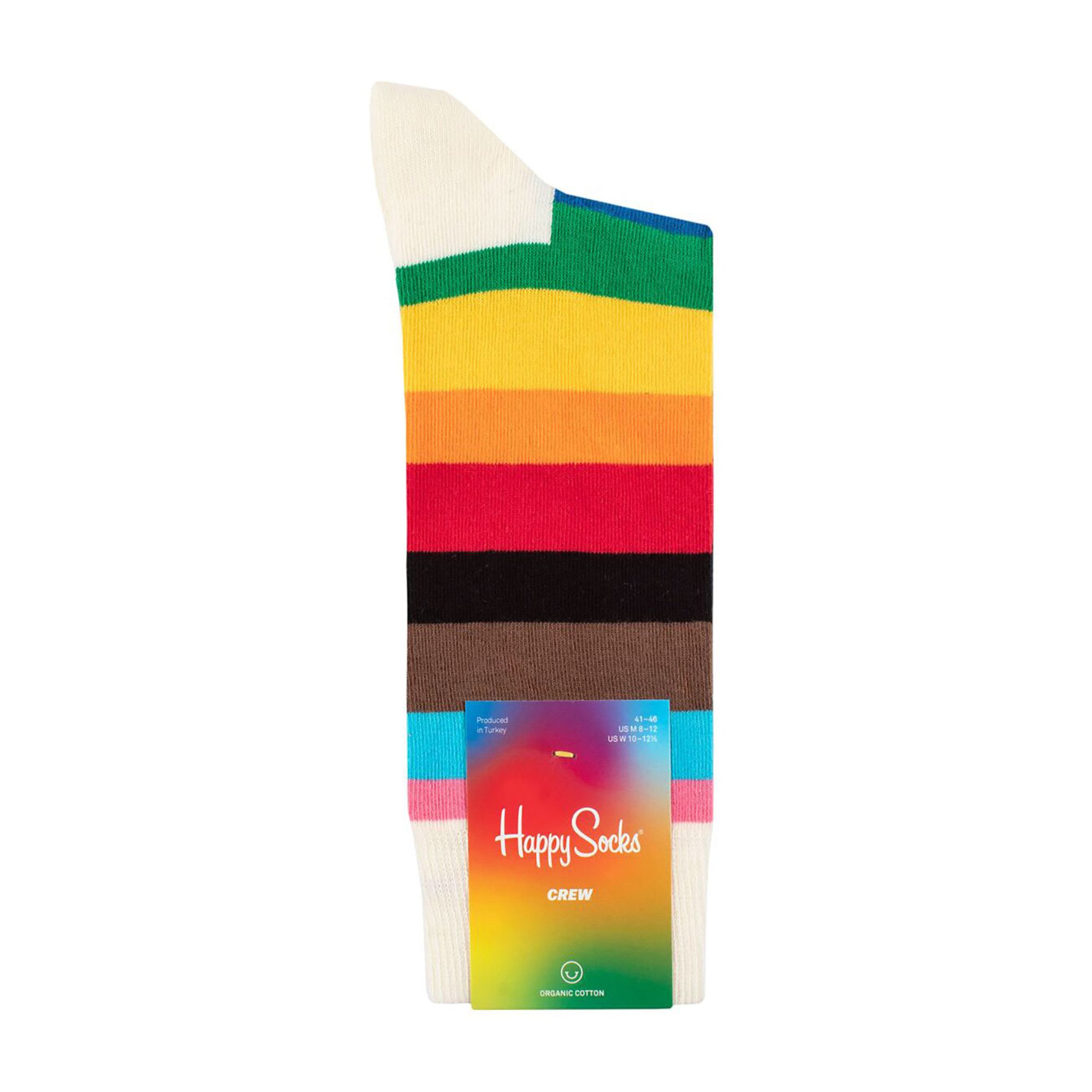 Multi 1 Pack & Cotton LGBTQ+ Pride Design Socks, Image 4 of 4