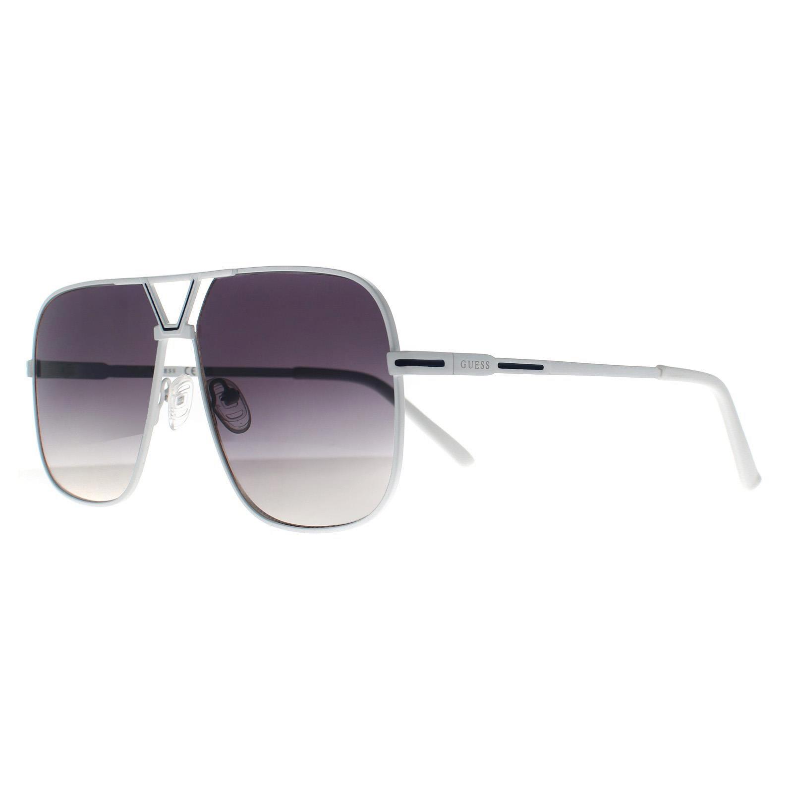 White Aviator White Smoke Grey Gradient GO00066, Image 2 of 3