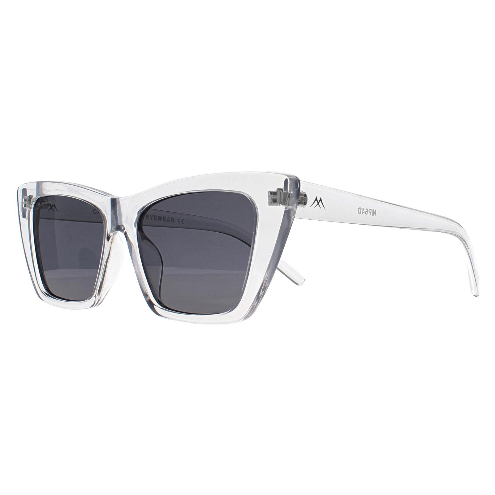 Grey Cat Eye Shiny Grey Smoke Polarized MP64, Image 2 of 4