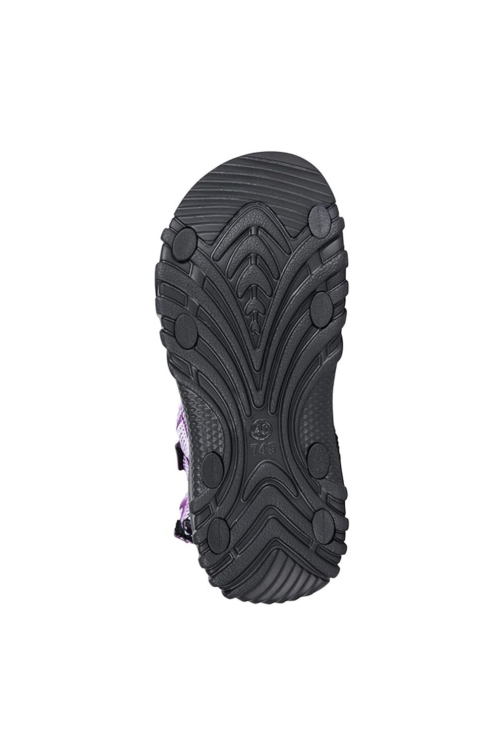 Purple Cyprus Chevron Sandals, Image 6 of 6