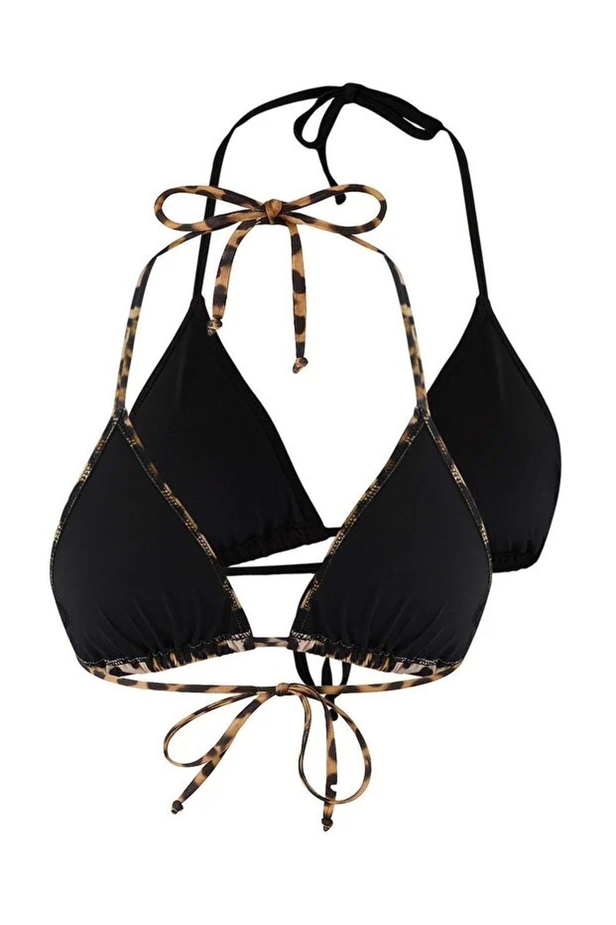 Multi WOVCOR Multi 2 Pack Triangle Bikini Top, Image 5 of 7