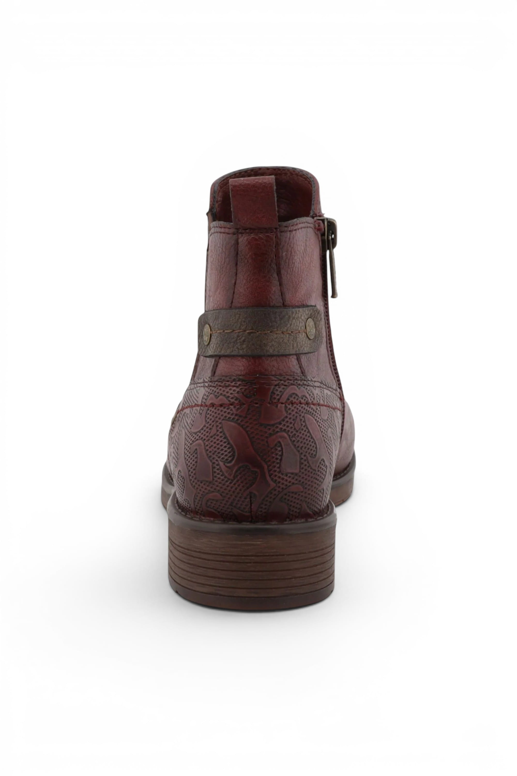 Red Womens Chelsea Ankle Boots - M0052002, Image 6 of 7
