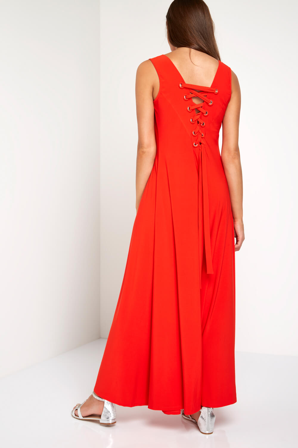 cipriana backless halter maxi dress Backless Halterneck Maxi Dress in Bronze - XS