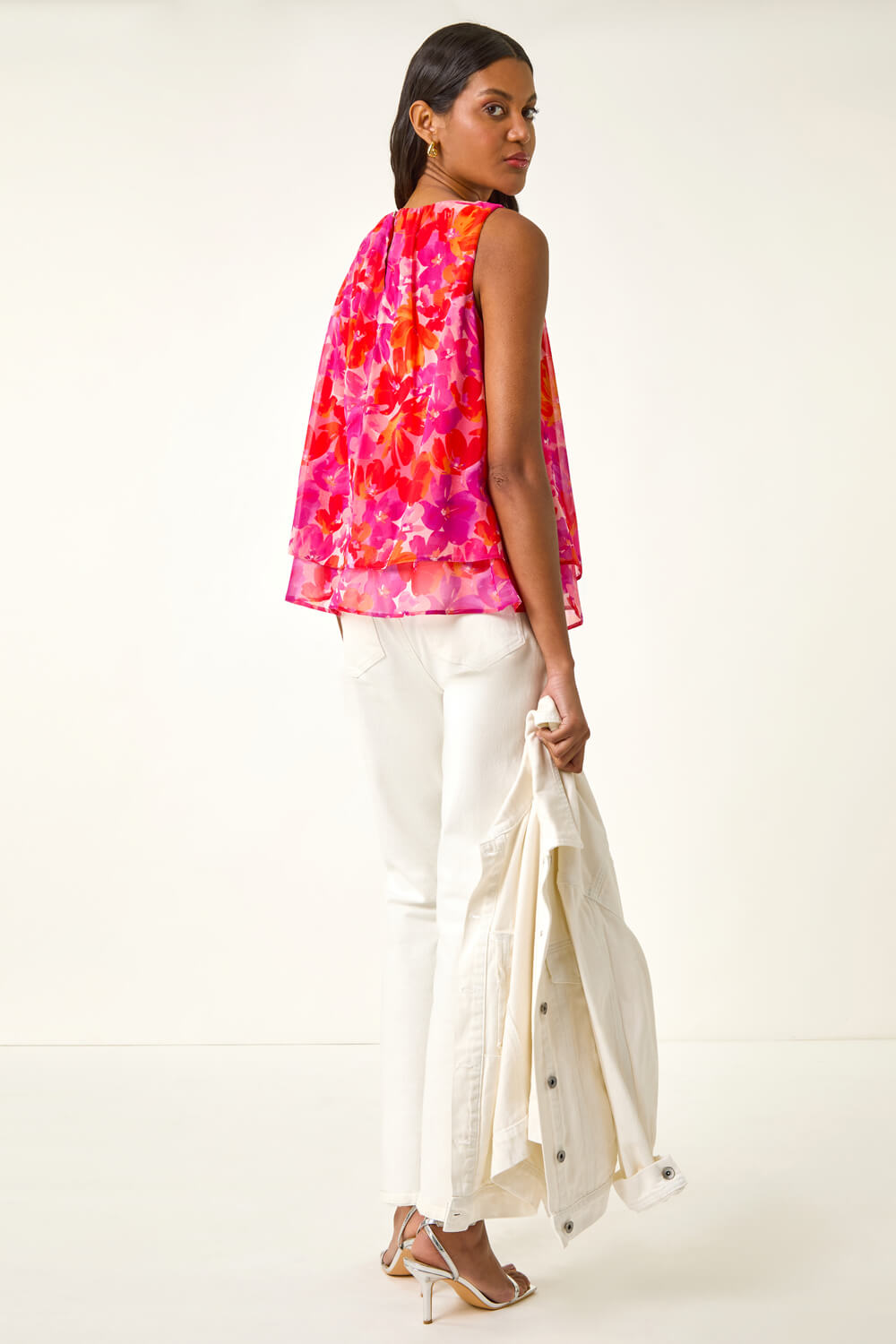 Dusk Pink Pleated Top