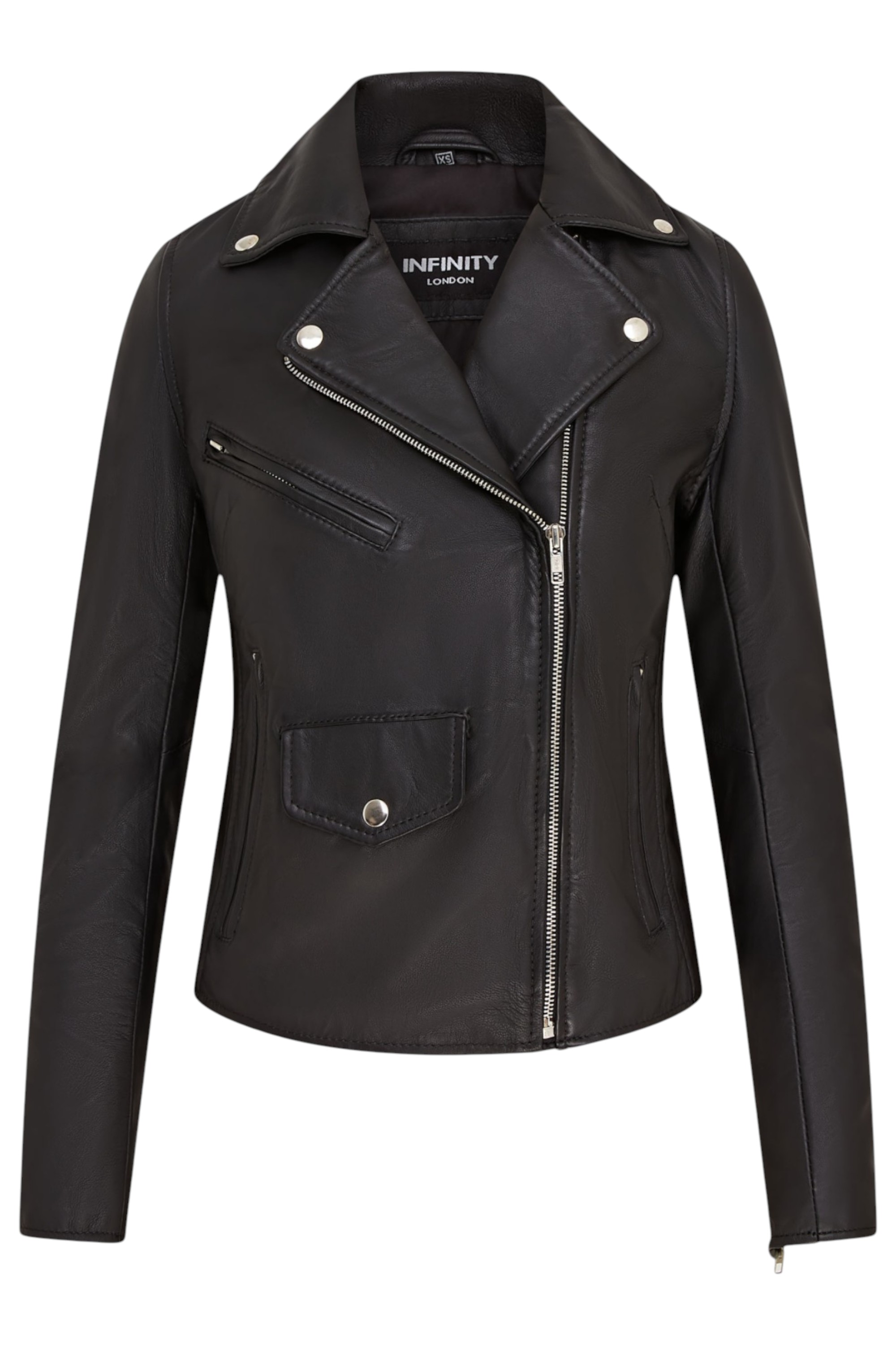 Pink Brando Biker Leather Jacket-Broome