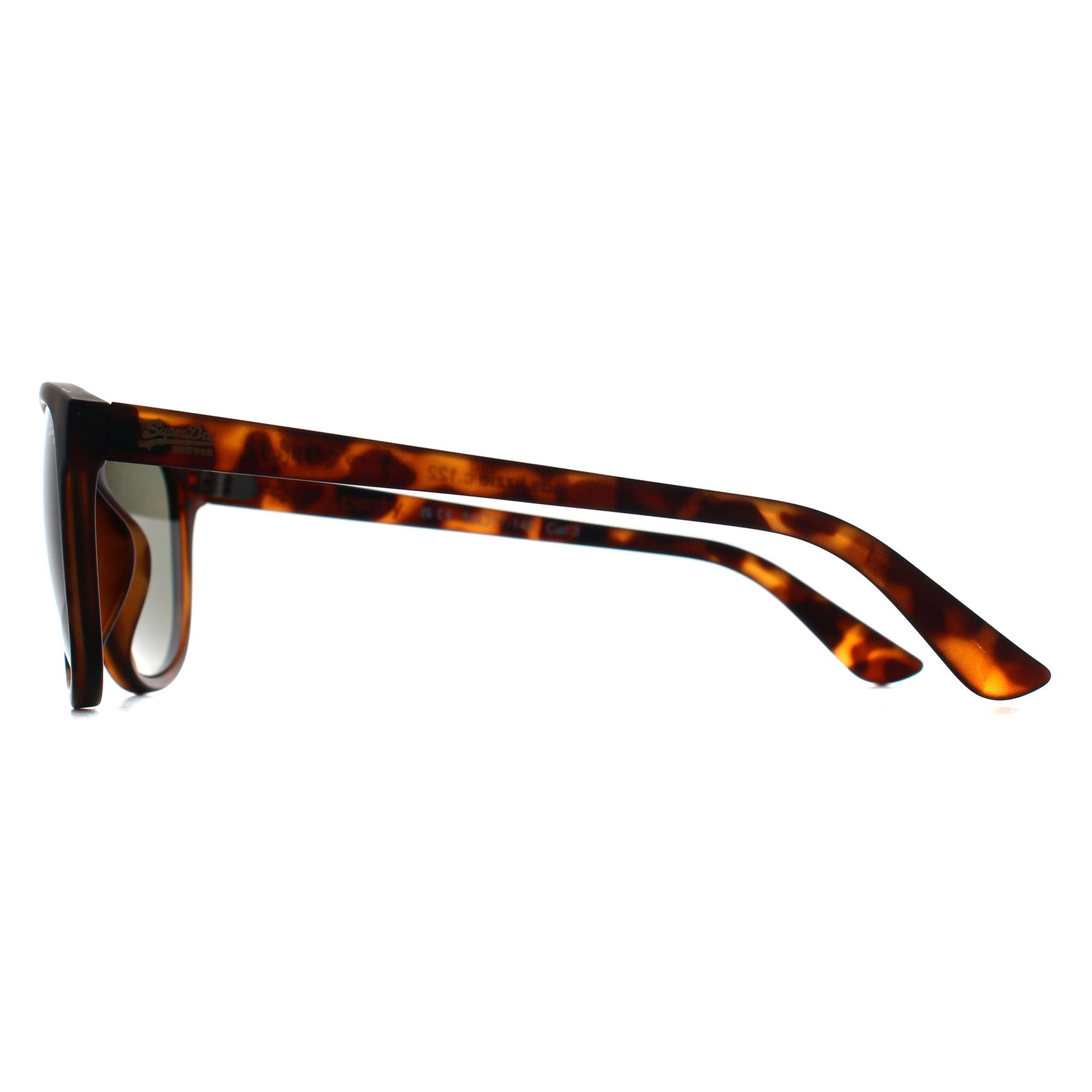 Brown Superdry Brown Square Matte Tortoise Green SDS-LIZZIE, Image 3 of 3
