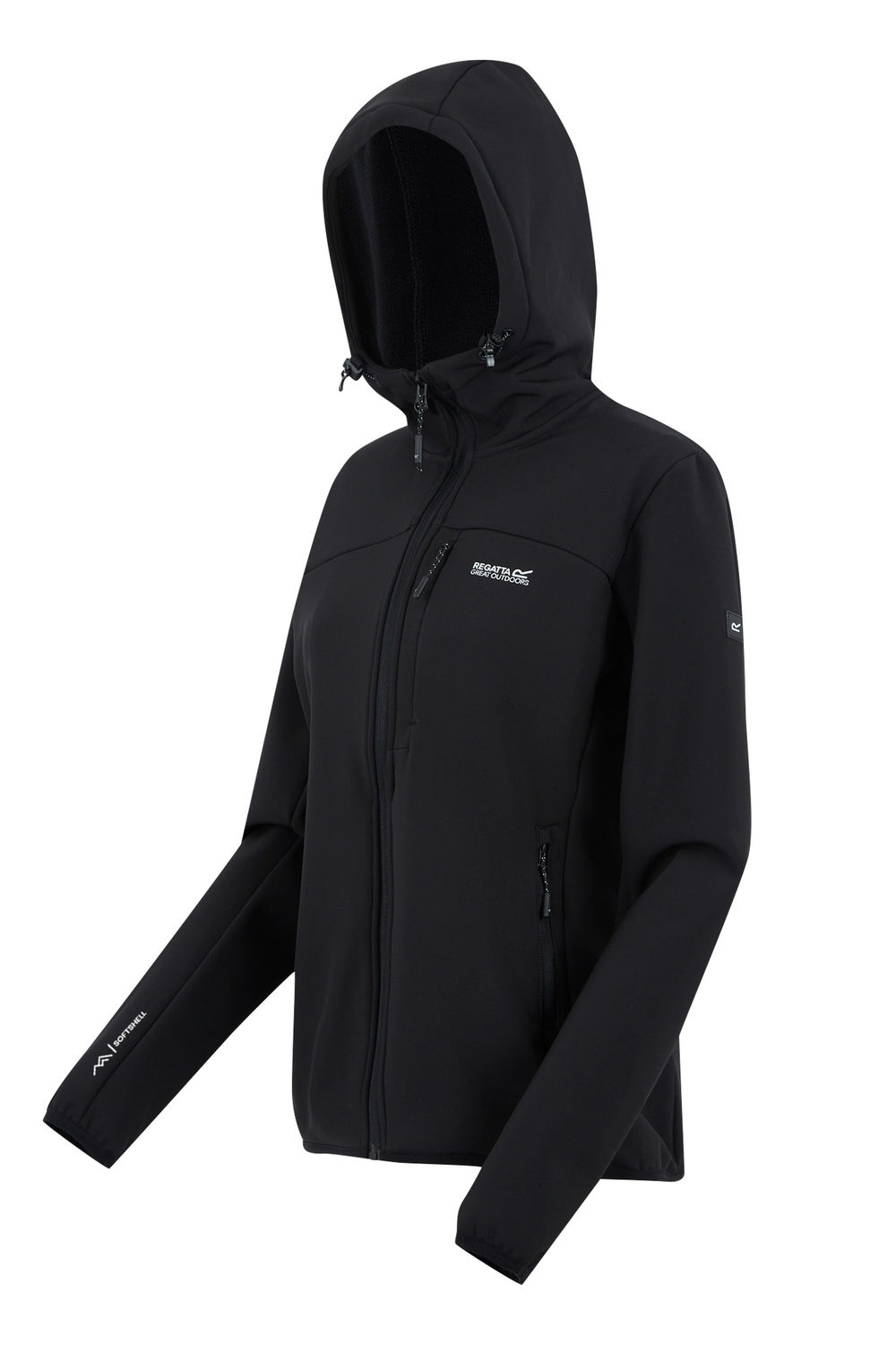 Black Ossek Soft Shell Jacket, Image 3 of 6