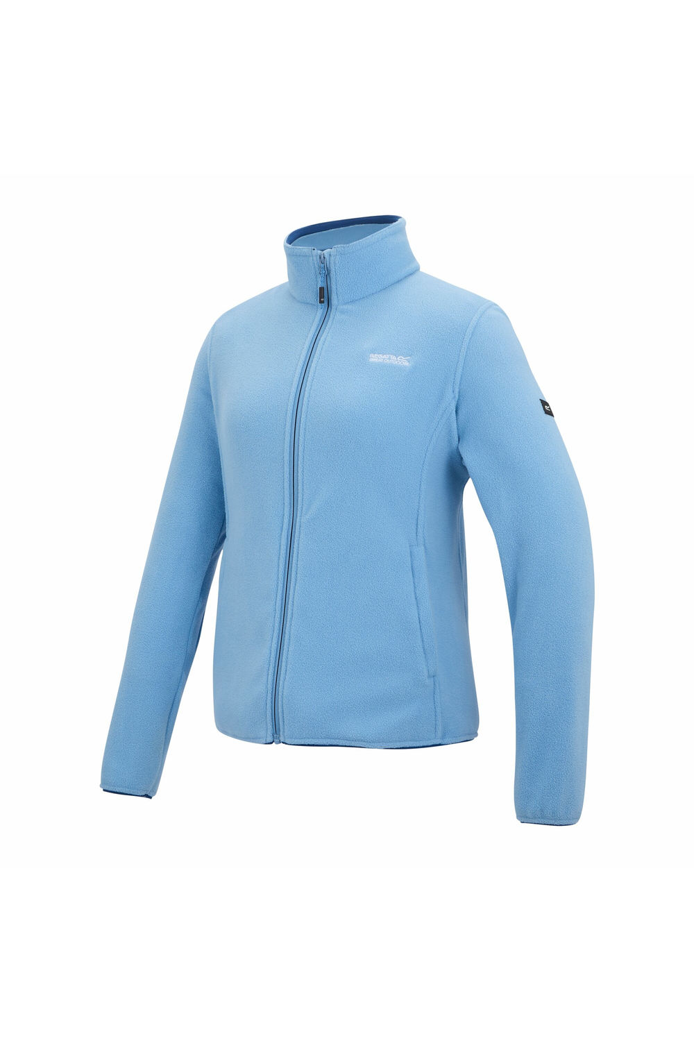 Light Denim Clemence IV Full Zip Fleece, Image 3 of 3