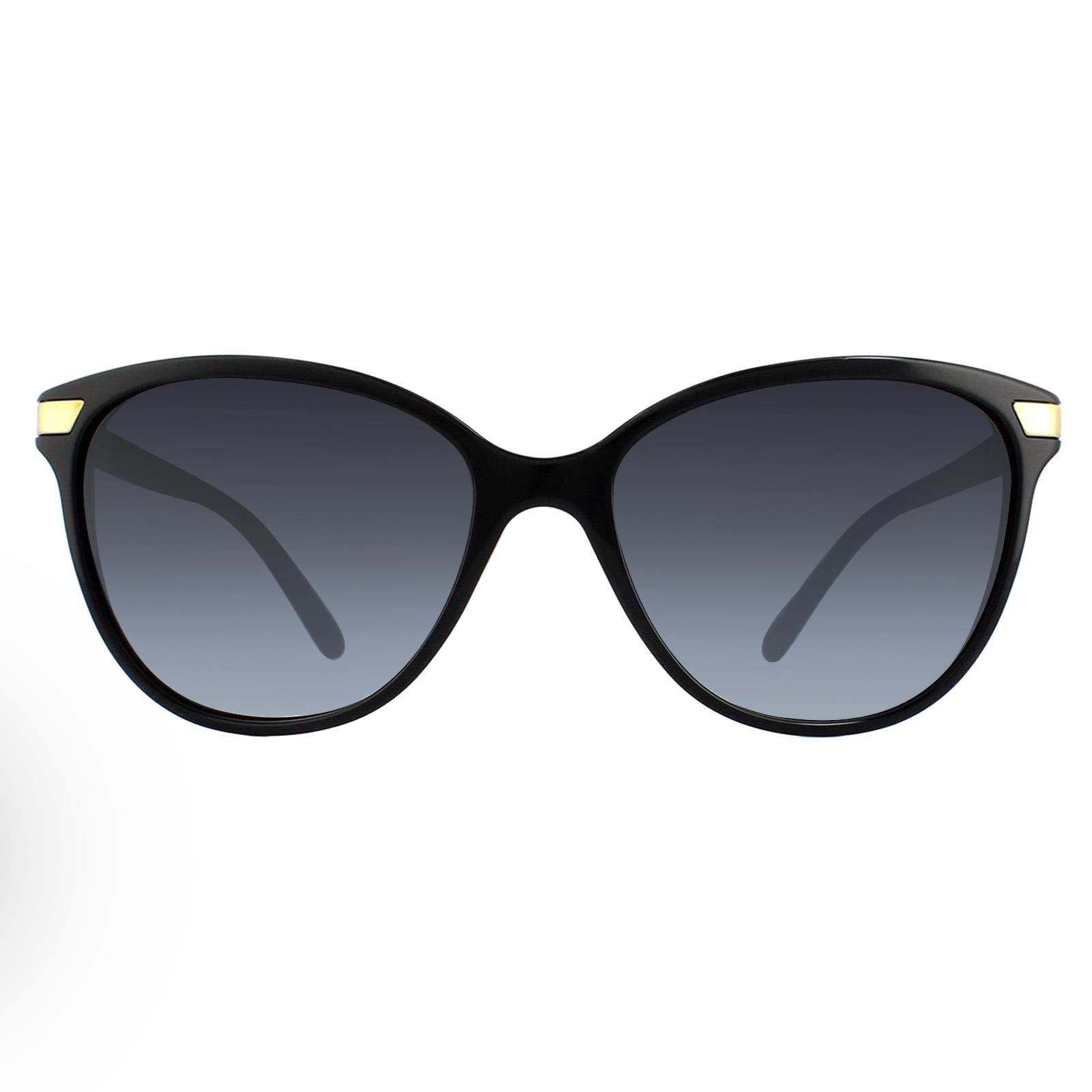 Black Cat Eye Black With Gold Detailing Grey Gradient BE4216 Sunglasses, Image 1 of 7