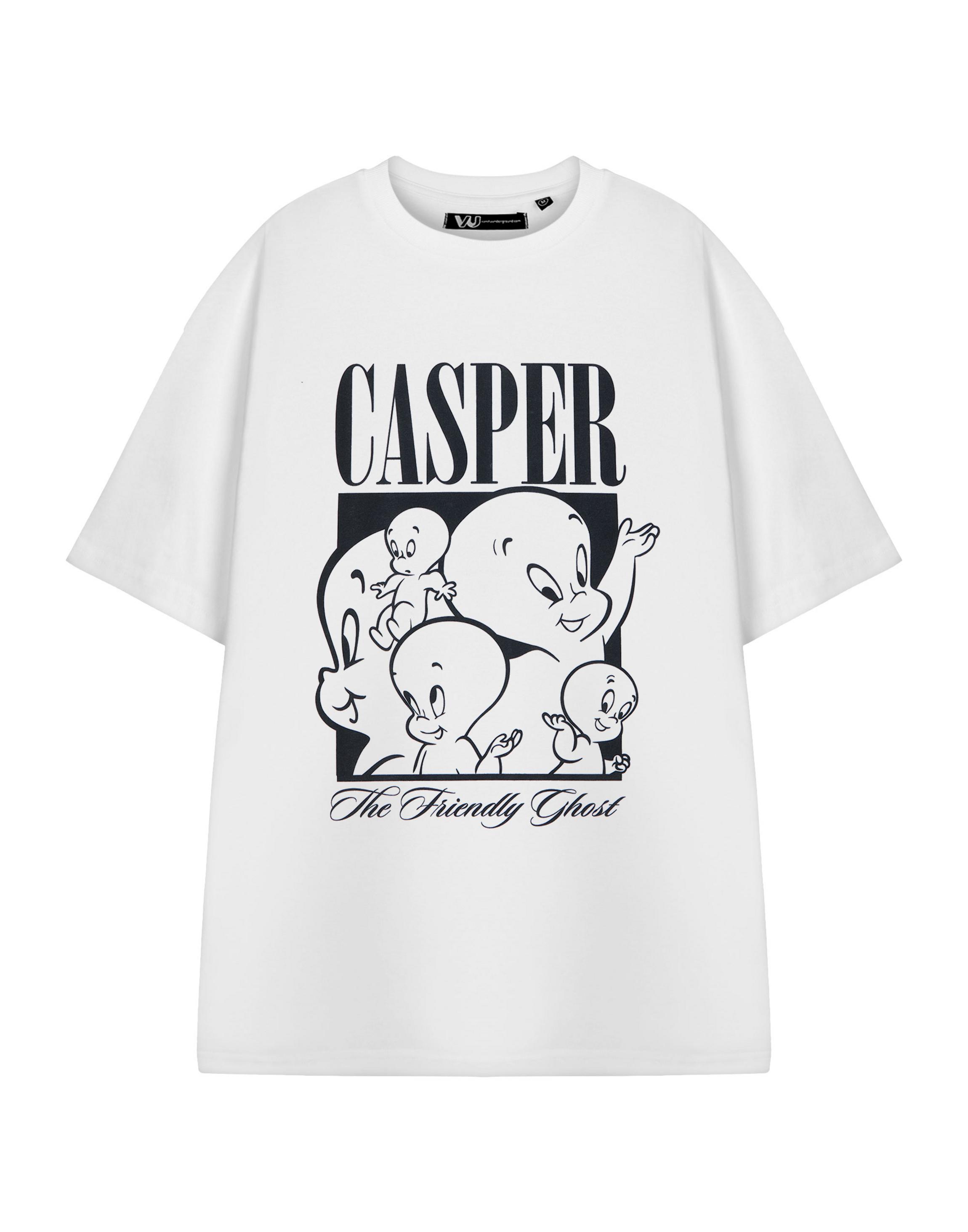 White Casper Friendly Ghost T-Shirt, Image 3 of 6