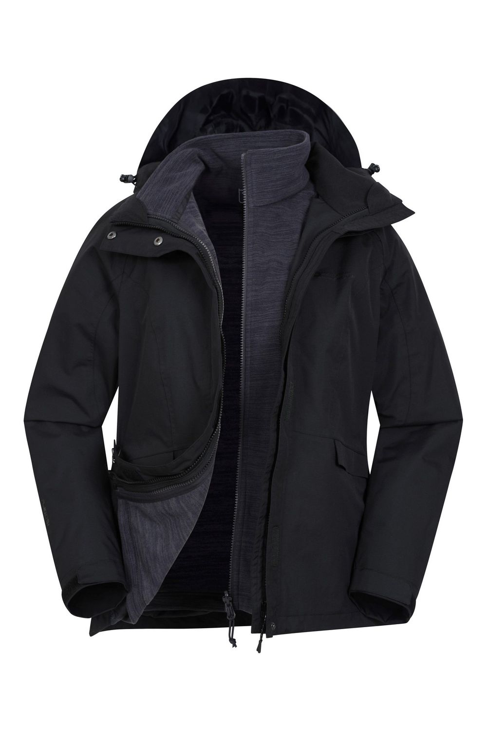 Black Thunderstorm II 3 in 1 Waterproof Jacket, Image 1 of 4