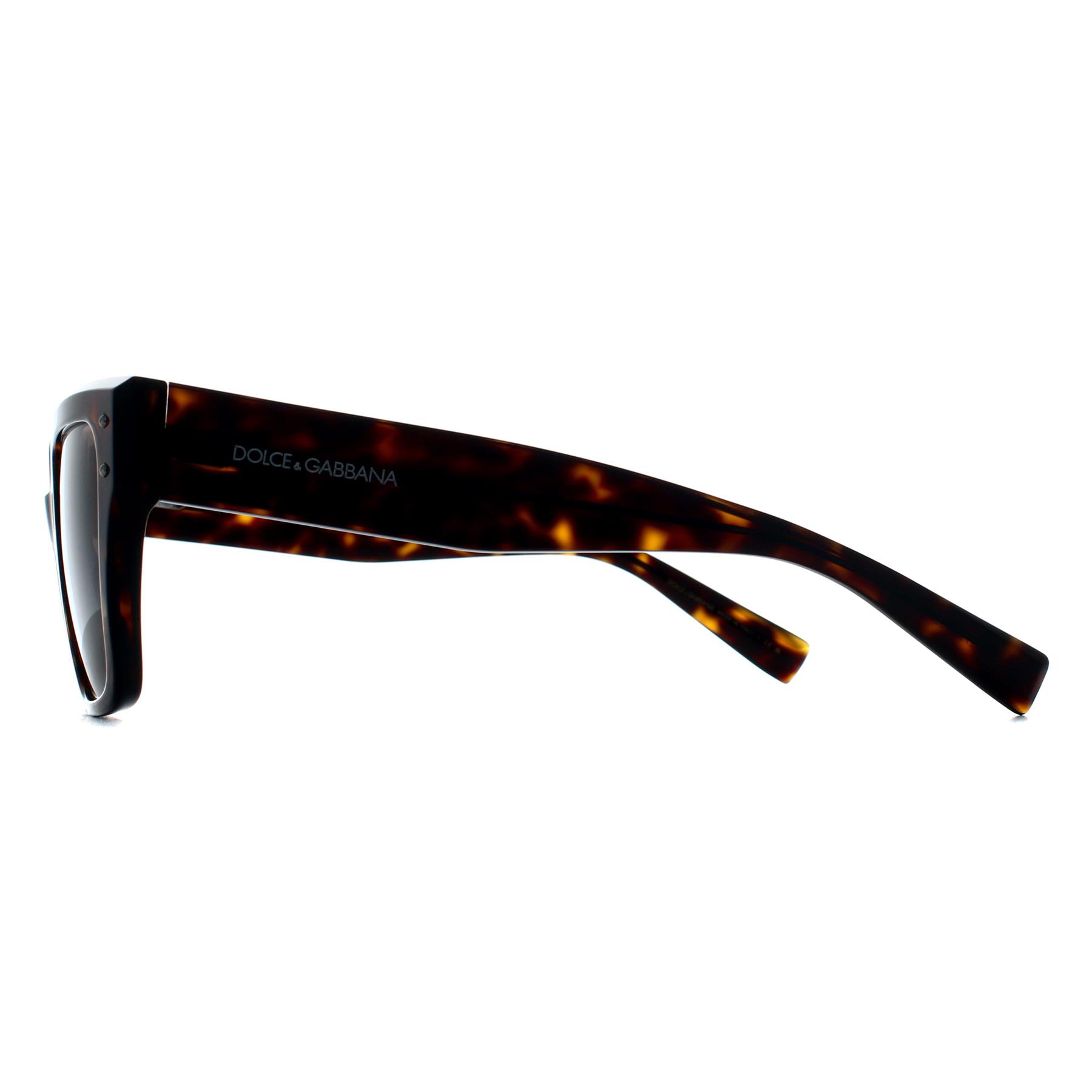Brown Dolce and Gabbana Brown Square Havana Dark Brown DG4471, Image 3 of 3