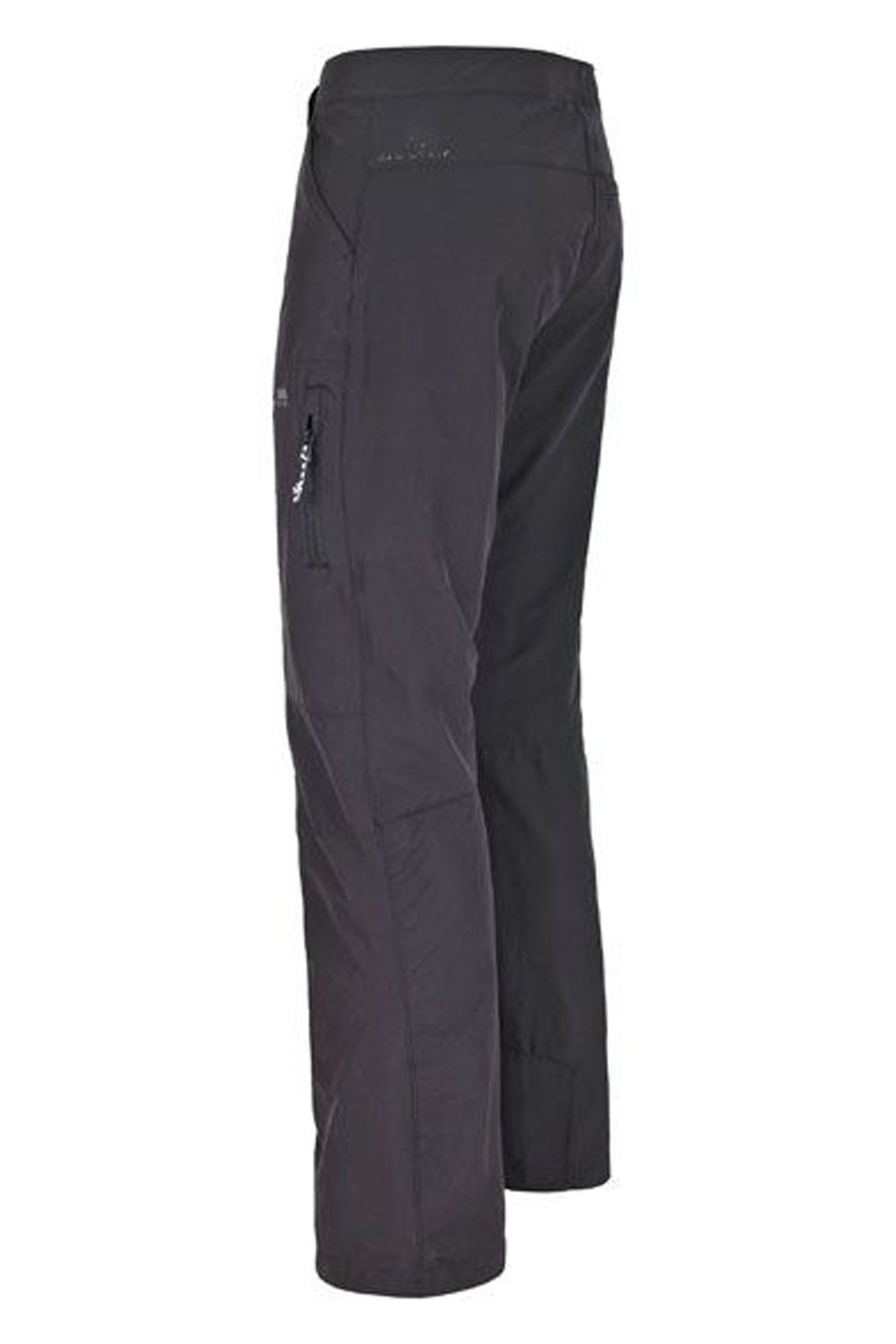 Black Escaped Quick Dry Active Trousers, Image 2 of 2
