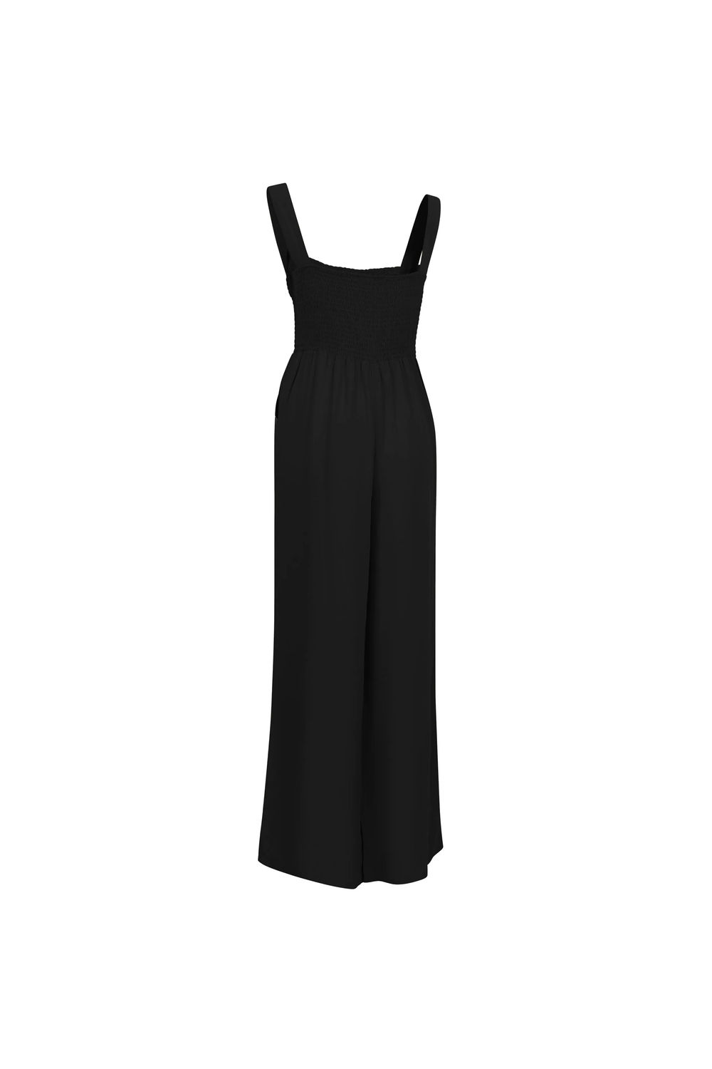 Black Cove Full Length Sleeveless Casual Jumpsuit, Image 3 of 5