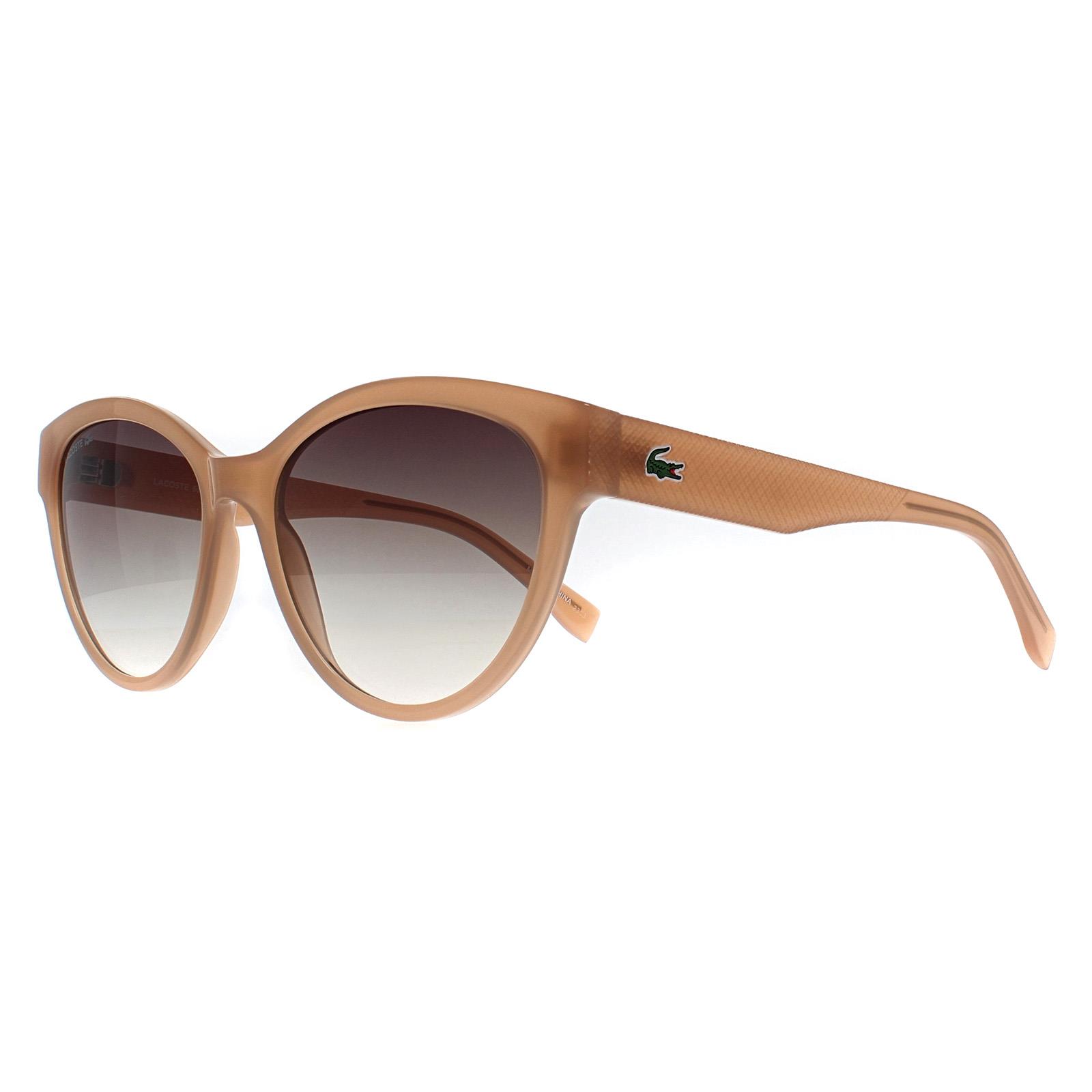 Beige Lacoste Beige Cat Eye Nude Grey Gradient L983S, Image 2 of 4